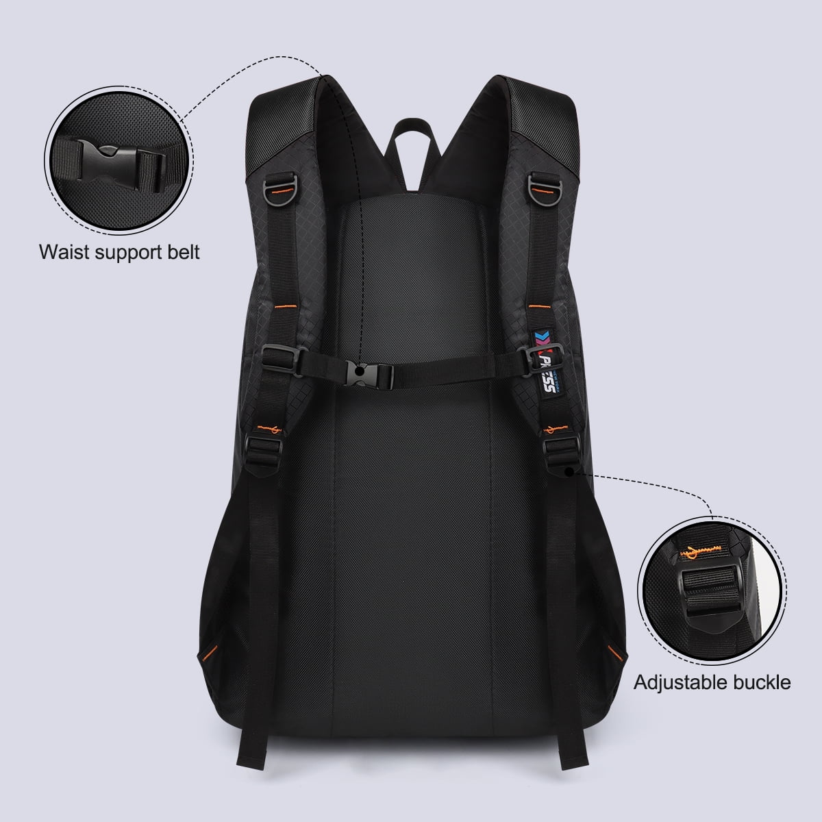 NEW YORK XPRESS BP-06512 Extra Large 50L, Travel Backpack, with Multi-Pocket, 21"