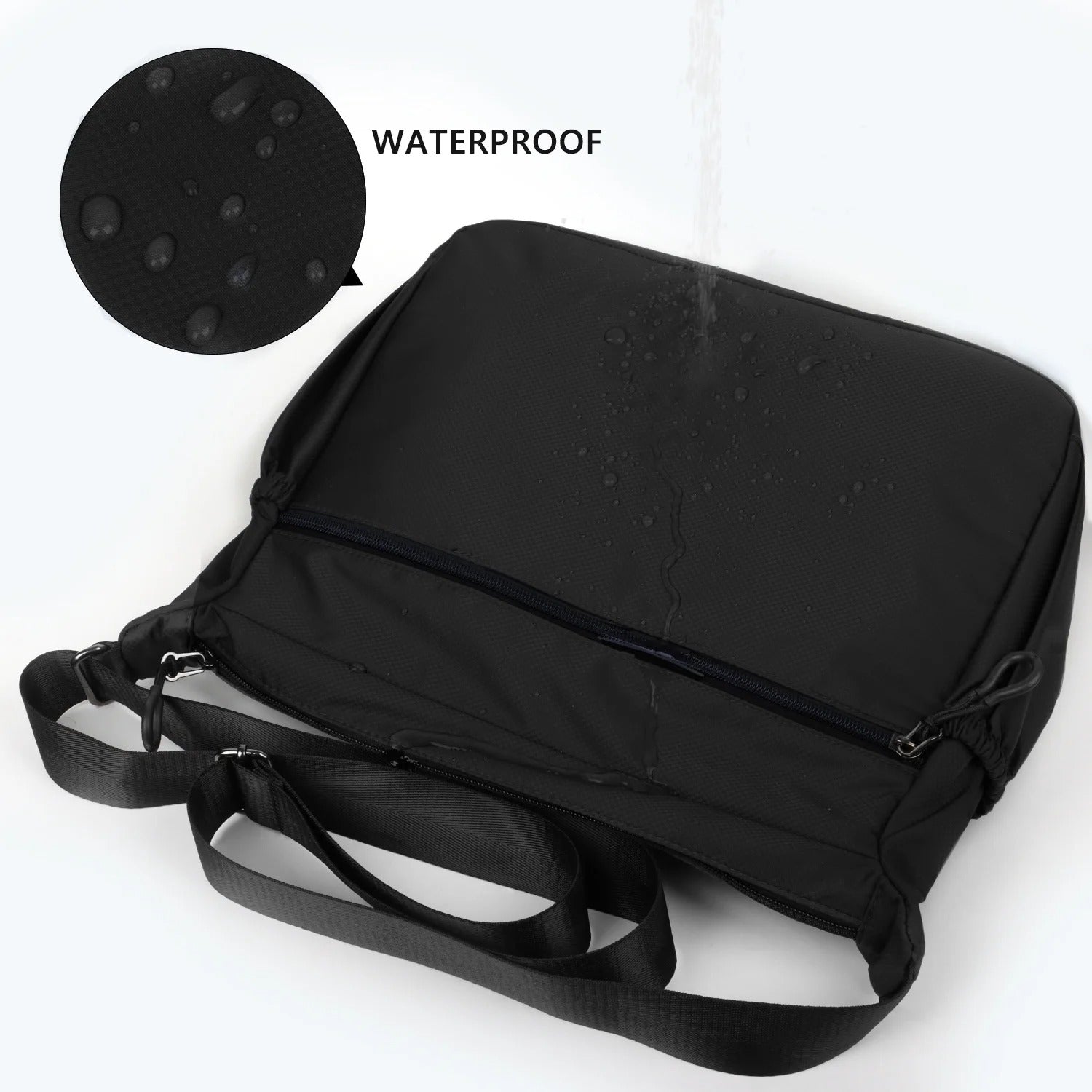 NEW YORK XPRESS Lightweight Crossbody Bag Water Resistant Multi Pocket Shoulder Handbag Casual Travel Purses and Handbags,Suitable for Men & Women