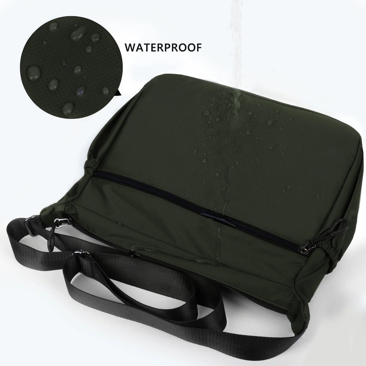 NEW YORK XPRESS Lightweight Crossbody Bag Water Resistant Multi Pocket Shoulder Handbag Casual Travel Purses and Handbags,Suitable for Men & Women