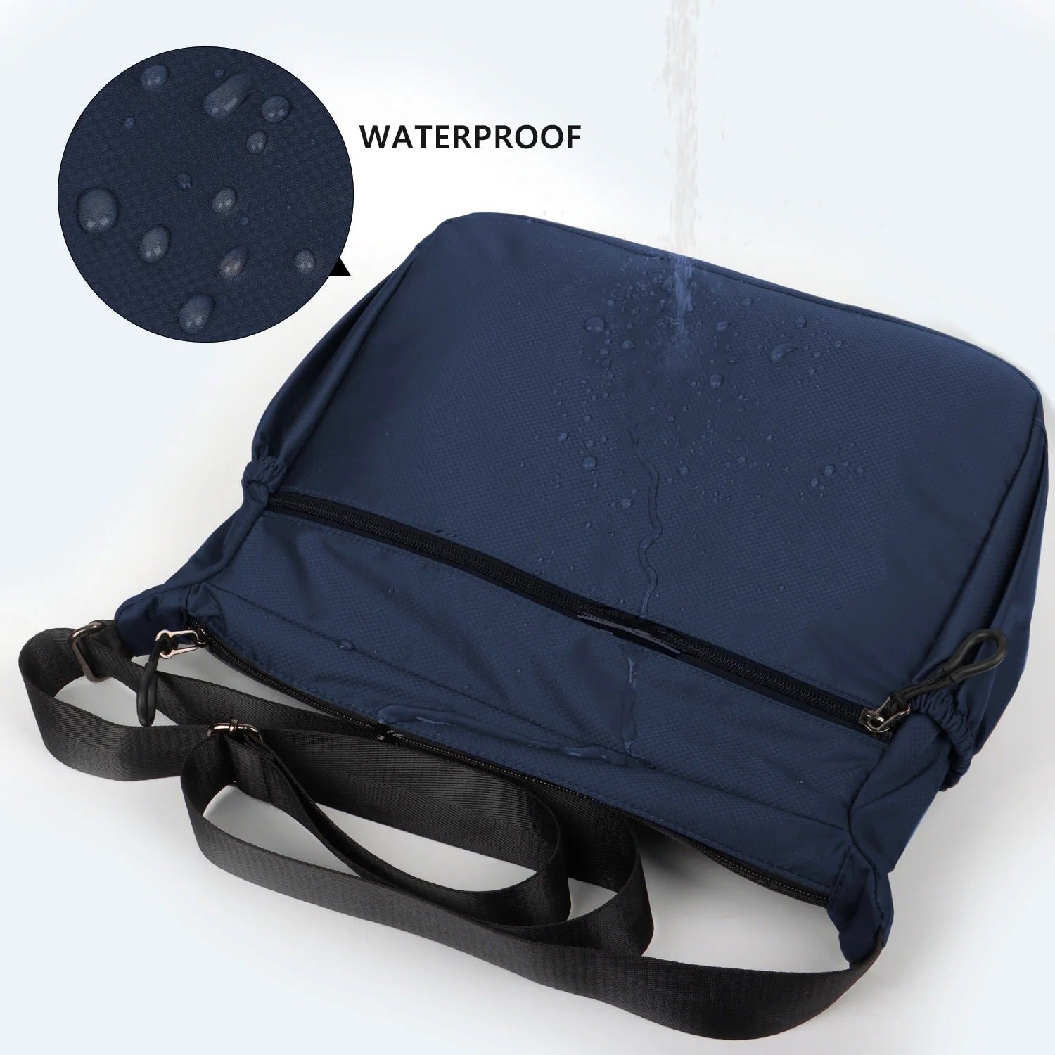 NEW YORK XPRESS Lightweight Crossbody Bag Water Resistant Multi Pocket Shoulder Handbag Casual Travel Purses and Handbags,Suitable for Men & Women