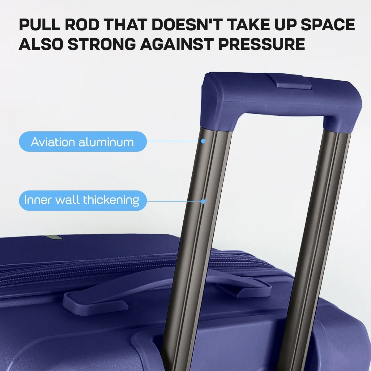 New York Xpress DQ-135 Luggage with Spinner Wheels, Hardshell Expandable with TSA Lock