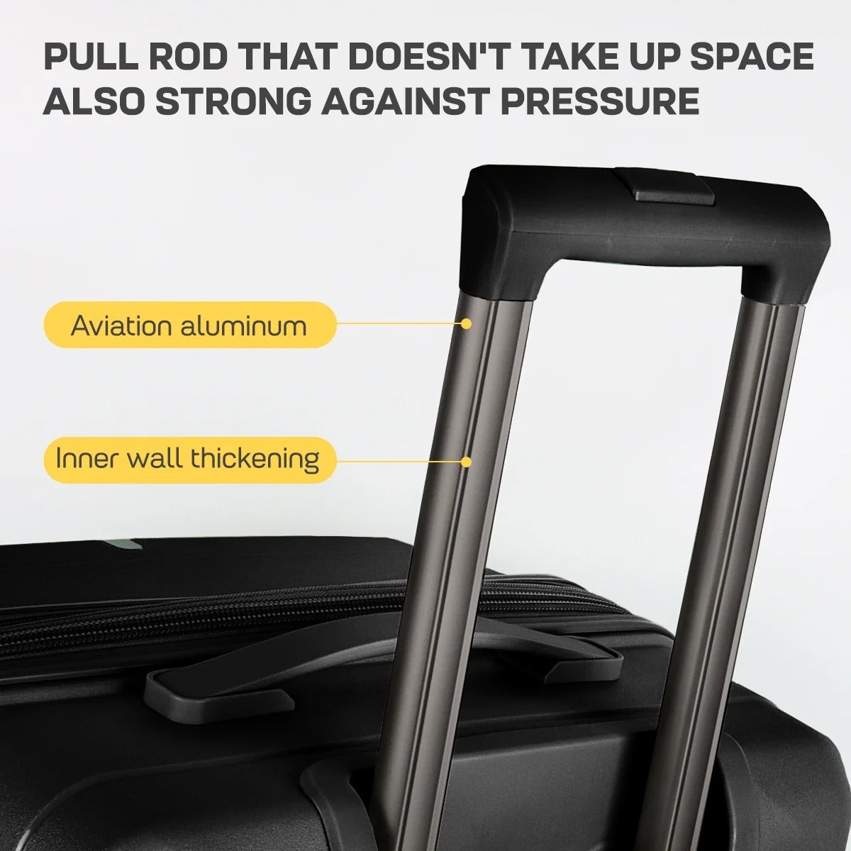New York Xpress DQ-135 Luggage with Spinner Wheels, Hardshell Expandable with TSA Lock