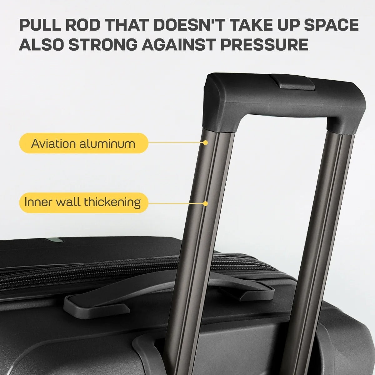 New York Xpress DQ-135 Luggage with Spinner Wheels, Hardshell Expandable with TSA Lock