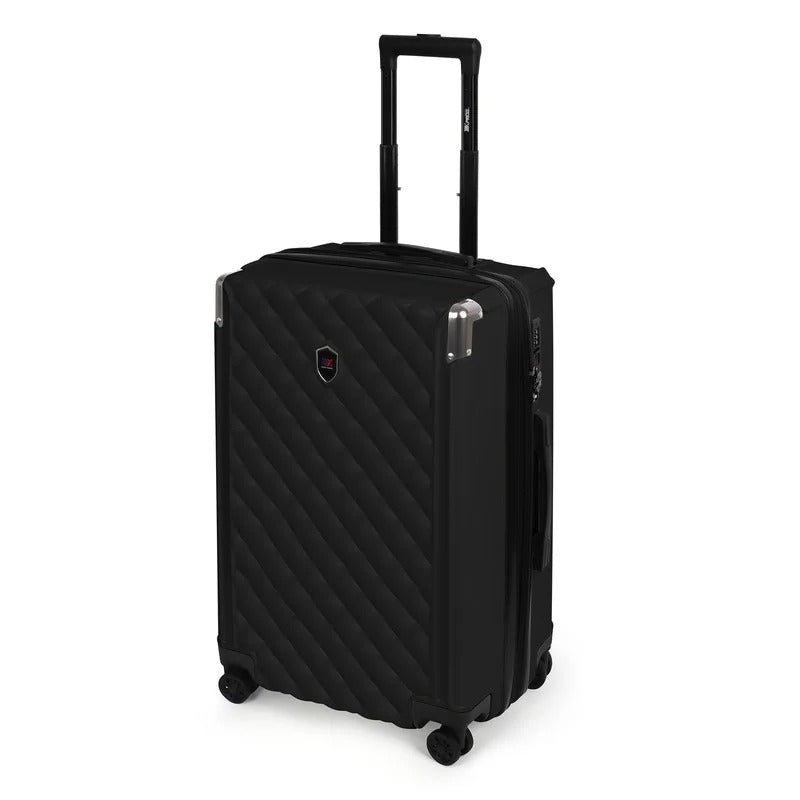 NEW YORK XPRESS WD-576 ABS Hard-shell Expandable Suitcase with Spinner Wheels and TSA Lock