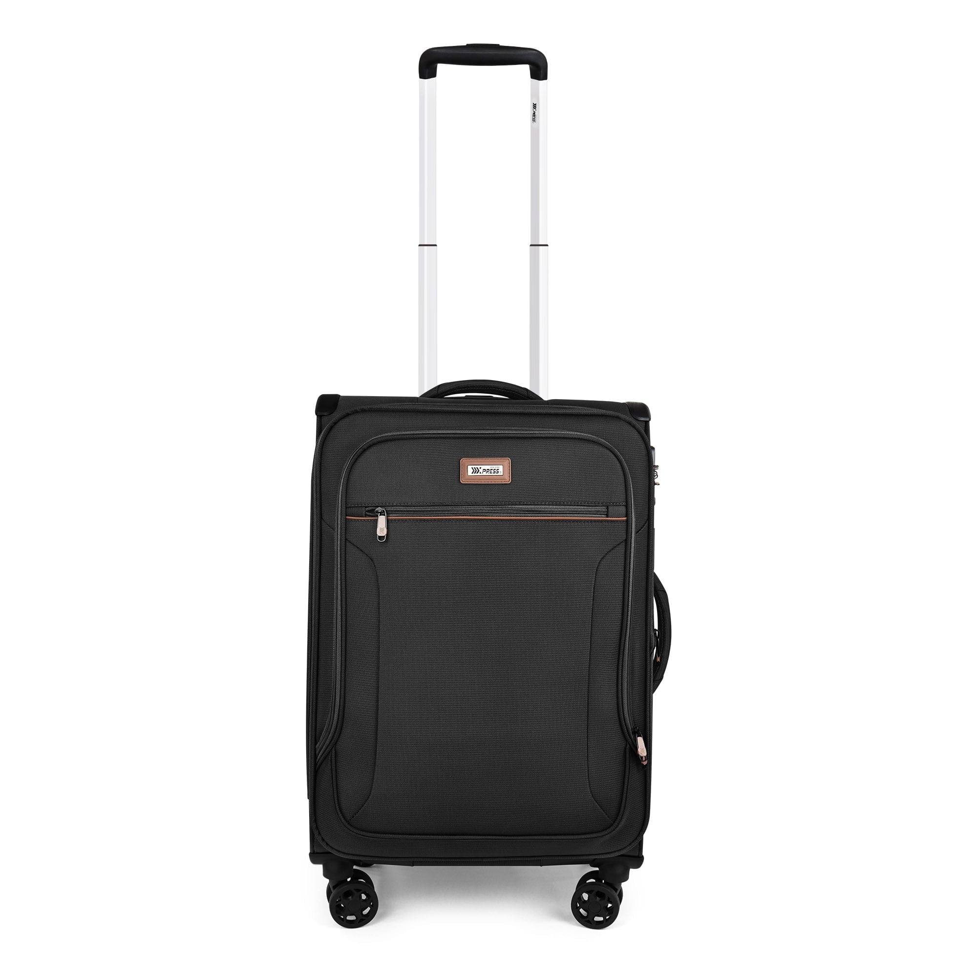 NEW YORK XPRESS XJ-1907 Expandable Soft Shell Spinner Suitcase with TSA Lock, Durable Lightweight Travel Case