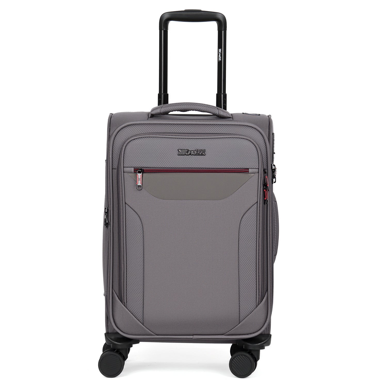 New York XPress WD-8817 Single Suitcase 20''/26''/30'',Lightweight Carry-On Suitcase with Spinner Wheels and TSA LOCK,Upright Softshell Luggage