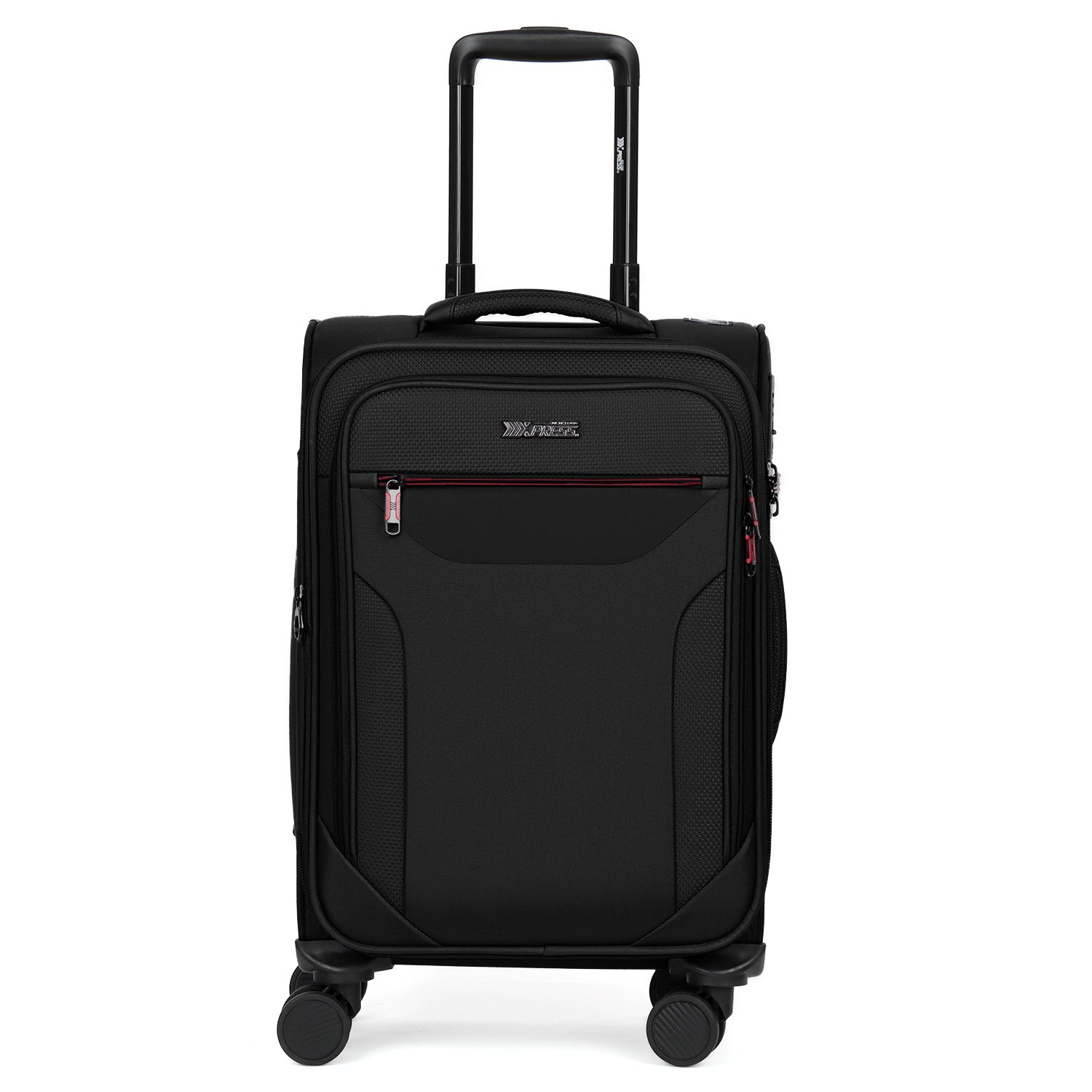 New York XPress WD-8817 Single Suitcase 20''/26''/30'',Lightweight Carry-On Suitcase with Spinner Wheels and TSA LOCK,Upright Softshell Luggage