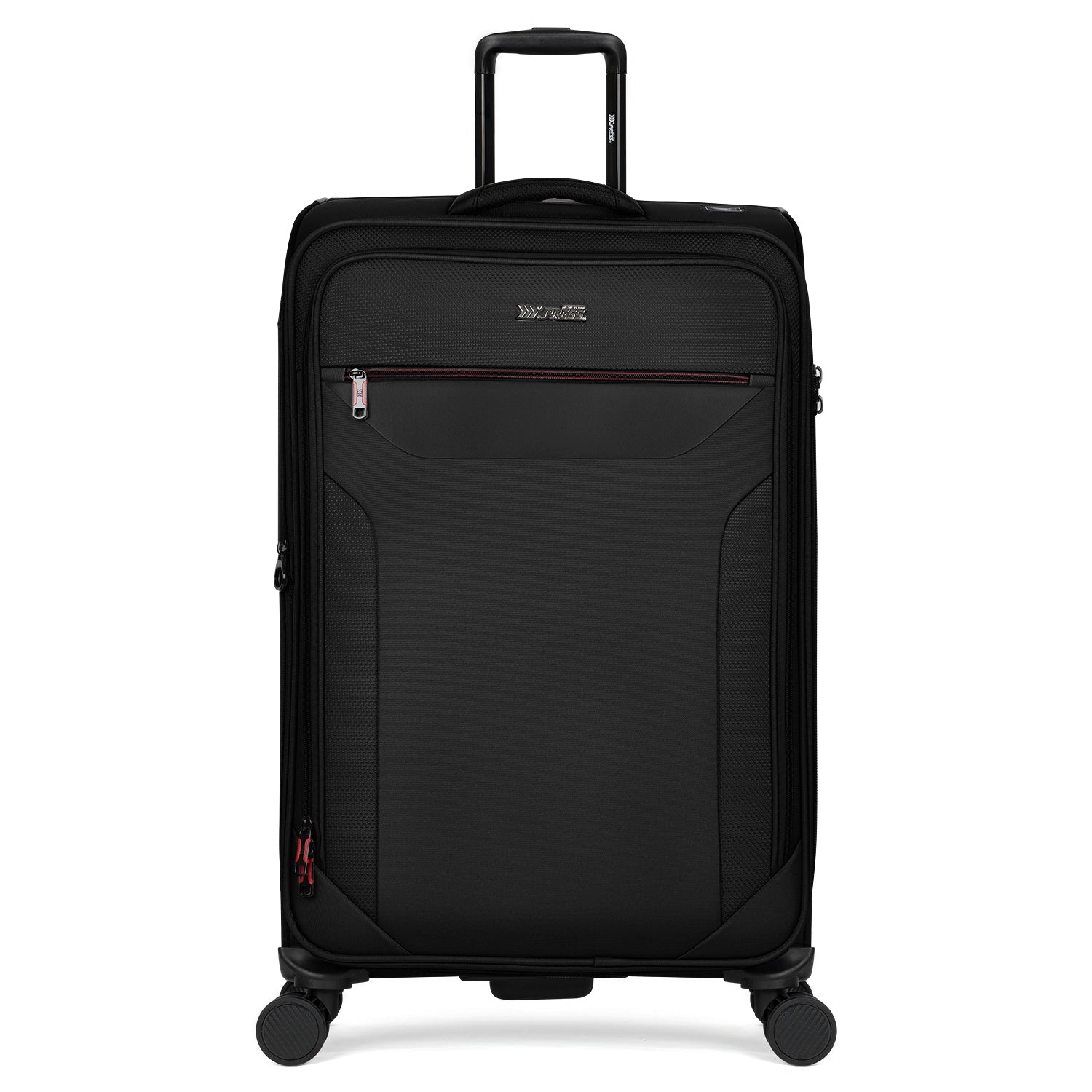 New York XPress WD-8817 Single Suitcase 20''/26''/30'',Lightweight Carry-On Suitcase with Spinner Wheels and TSA LOCK,Upright Softshell Luggage