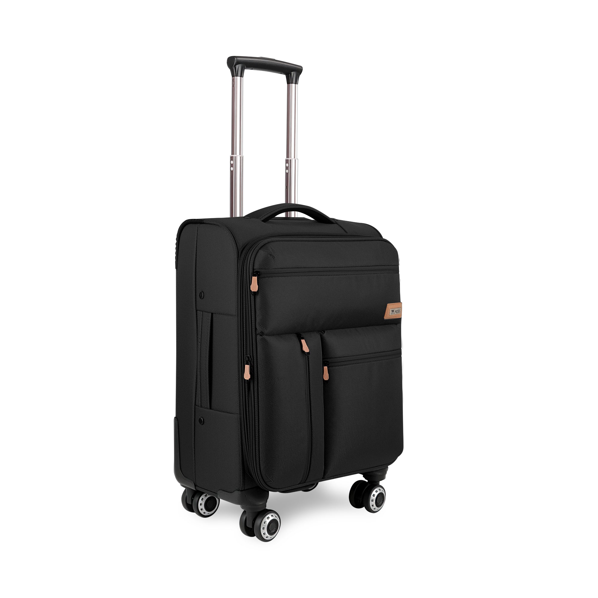 New York XPress XJ 1901,20in/26in/30in Softside Expandable Rolling Luggage w/TSA LOCK and Double Spinner Wheels,Lightweight Suitcases for Men Women