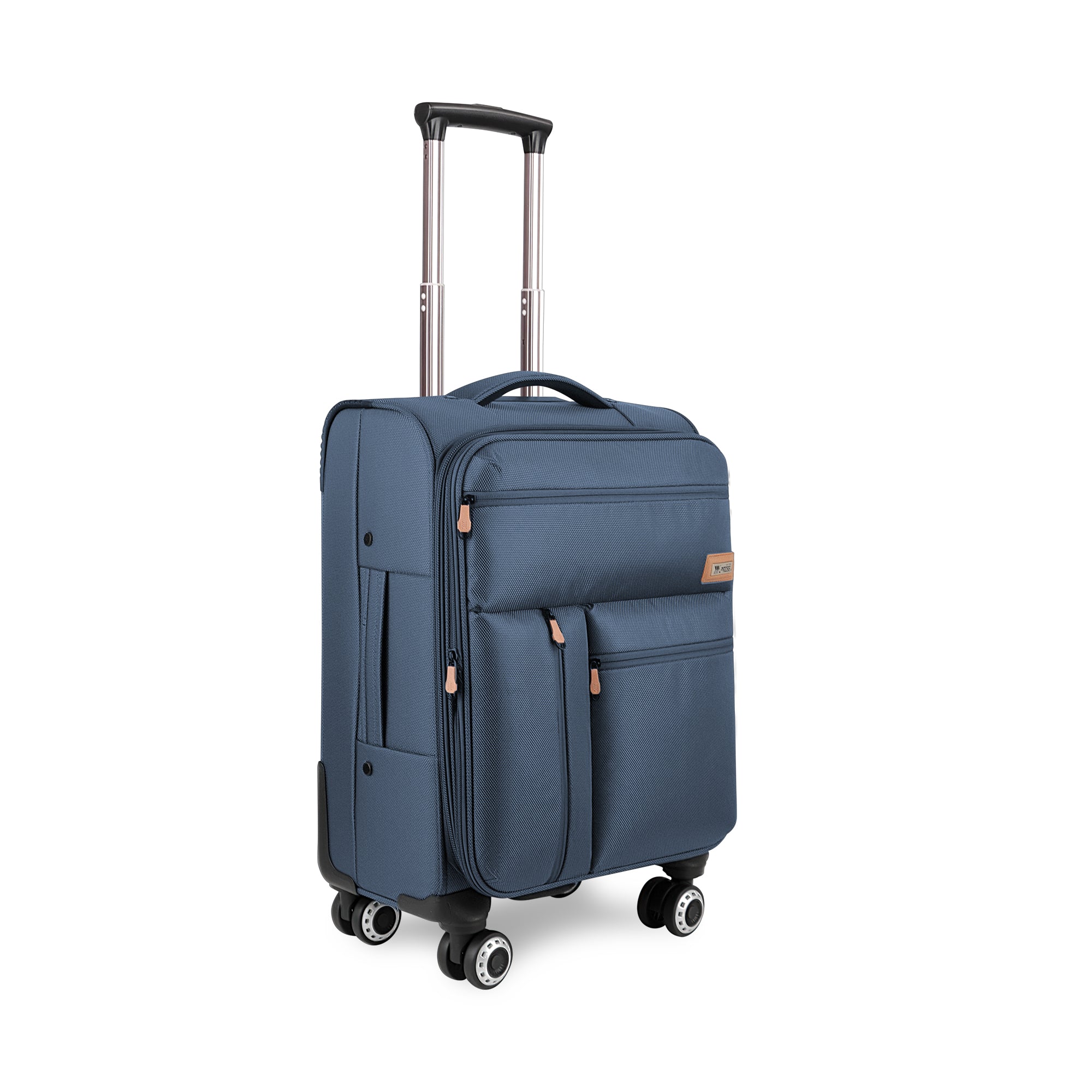 New York XPress XJ 1901,20in/26in/30in Softside Expandable Rolling Luggage w/TSA LOCK and Double Spinner Wheels,Lightweight Suitcases for Men Women