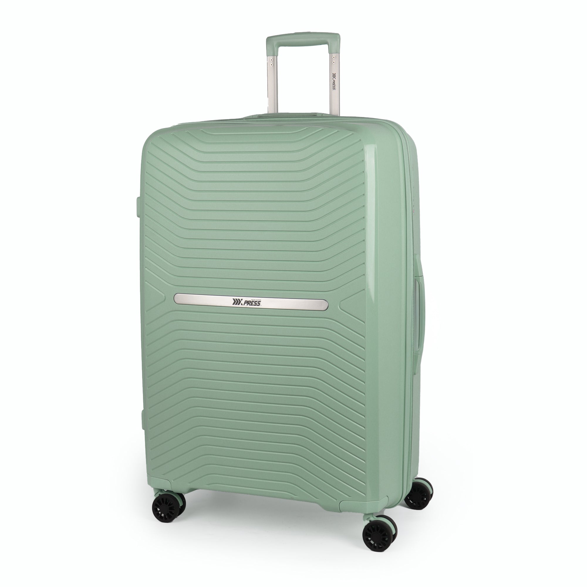 New York XPress 13804,3 Piece Luggage Set w/TSA LOCK,PC Hardside Suitcase Set w/Double Spinner Wheels,Expandable 20%,Luggage Sets,Lightweight Rolling Suitcase for Men/Women（20in/25in/29in）