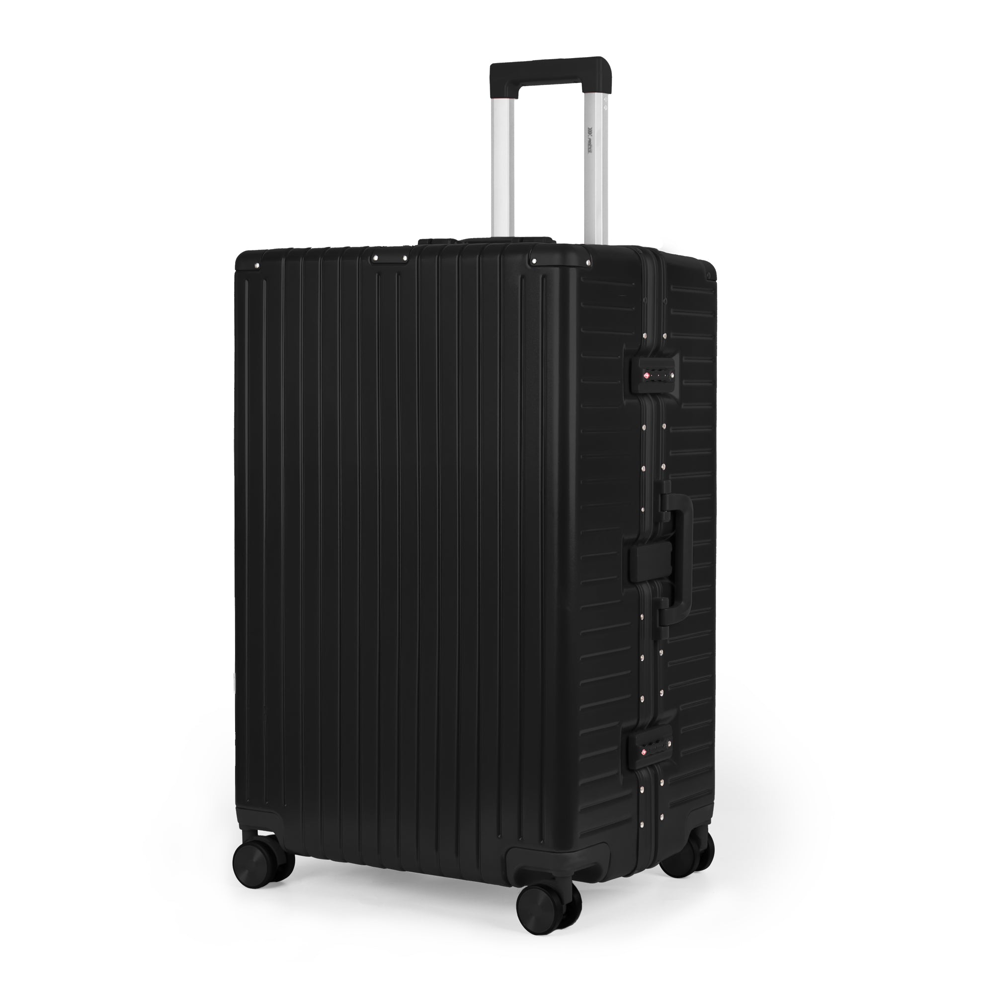 NEW YORK XPRESS Zipperless Luggage AL-12501,20in/30in,Aluminum Frame w/TSA LOCK w/Spinner Wheels