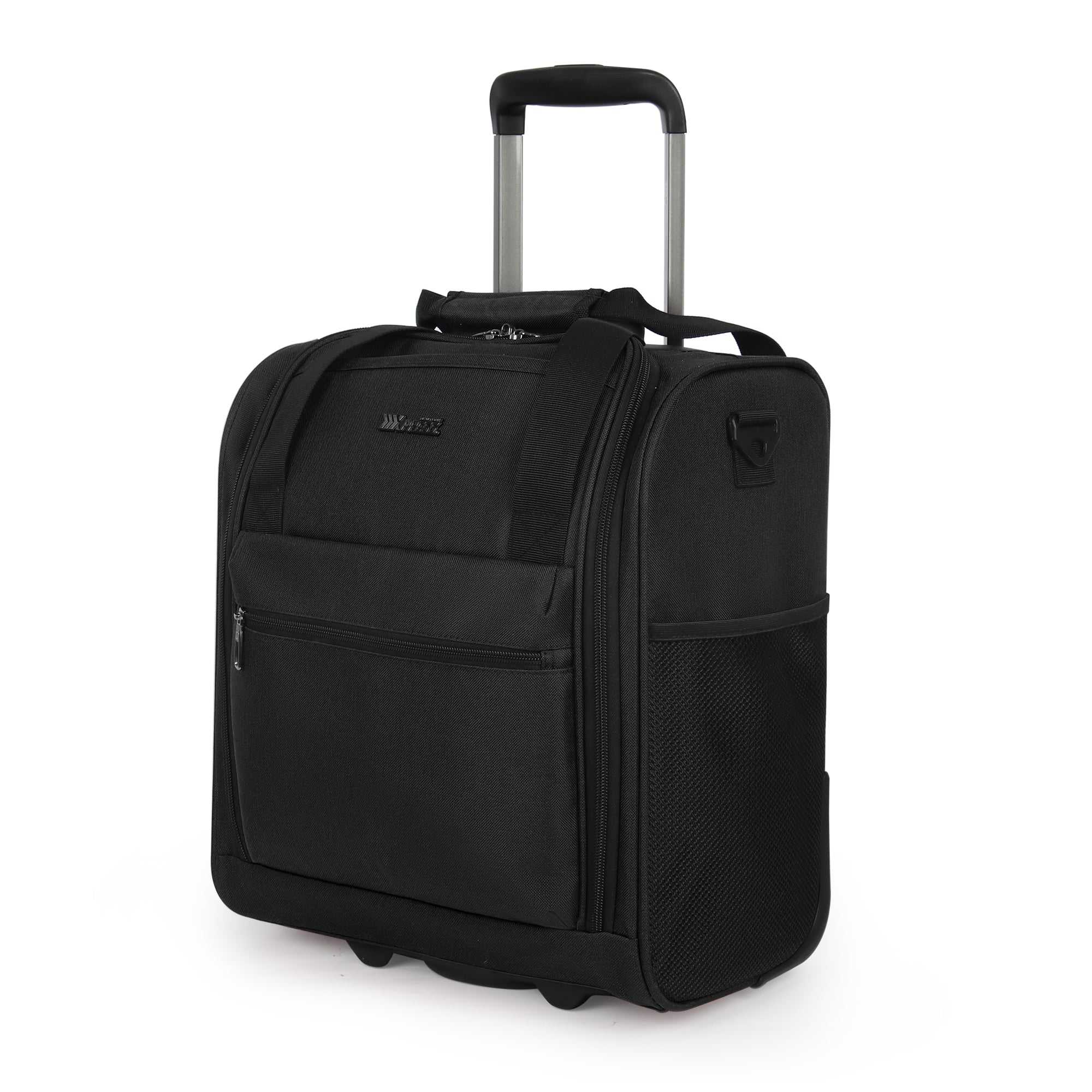 New York XPress TA-13-16,16'' Softside Carry-On Luggage for Airplane,3-in-1 Underseat Carry On Luggage with Wheels,Rolling Suitcase for Men/Women