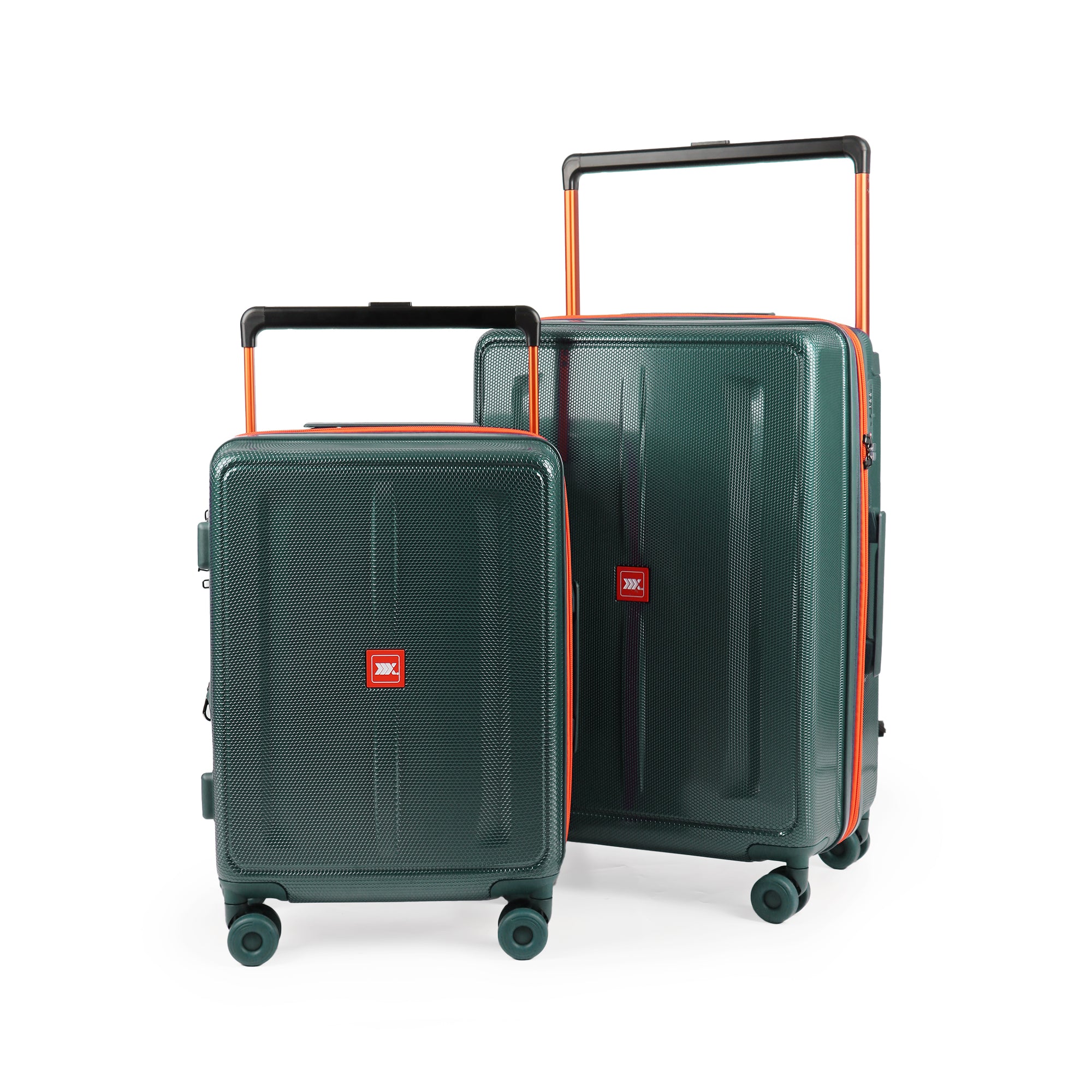 New York XPress LP-13803,3-Piece PC Hardshell Luggage, Expandable 20%, Spinner Wheels, TSA Lock, Wide Handle（20in/26in30in）