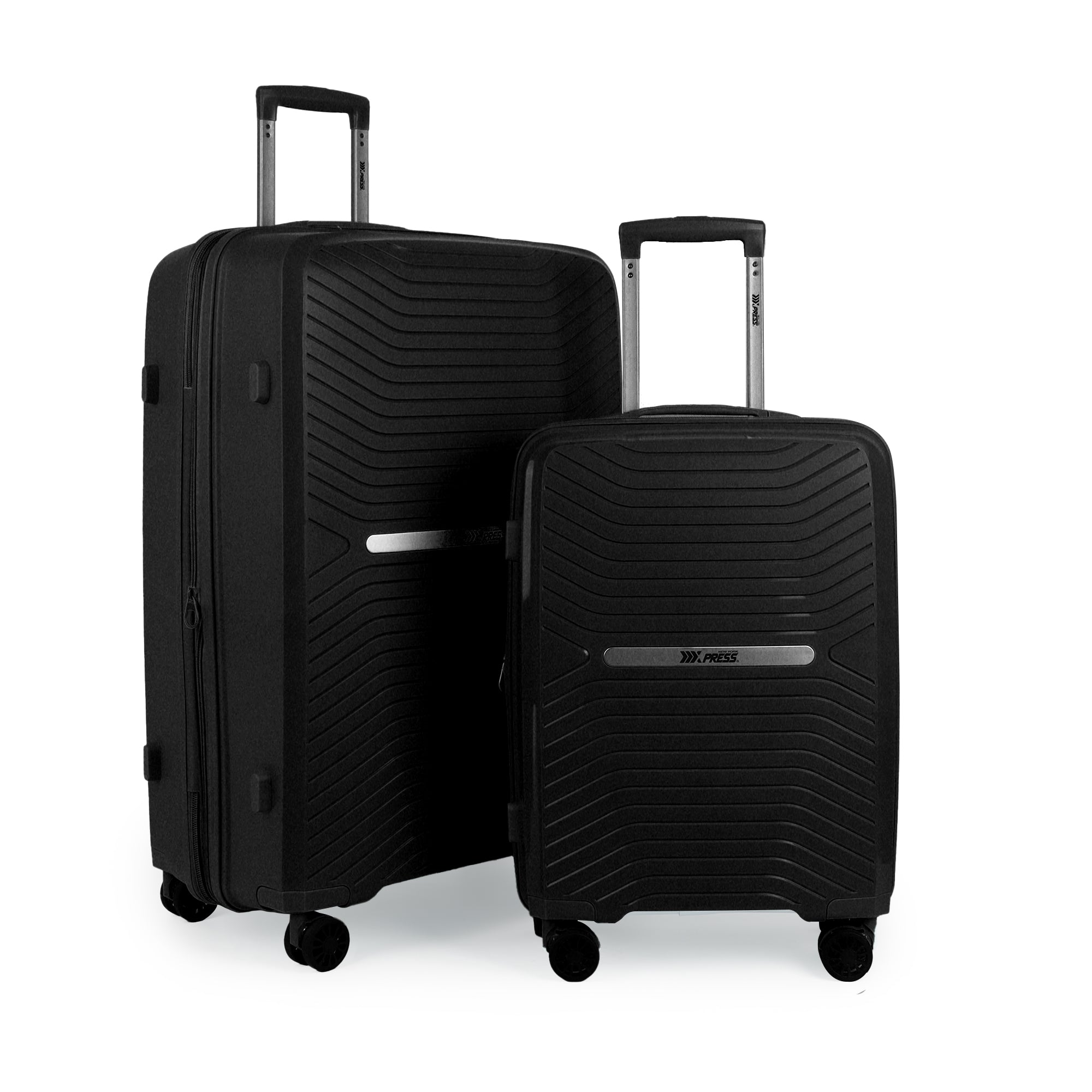 New York XPress 13804,3 Piece Luggage Set w/TSA LOCK,PC Hardside Suitcase Set w/Double Spinner Wheels,Expandable 20%,Luggage Sets,Lightweight Rolling Suitcase for Men/Women（20in/25in/29in）