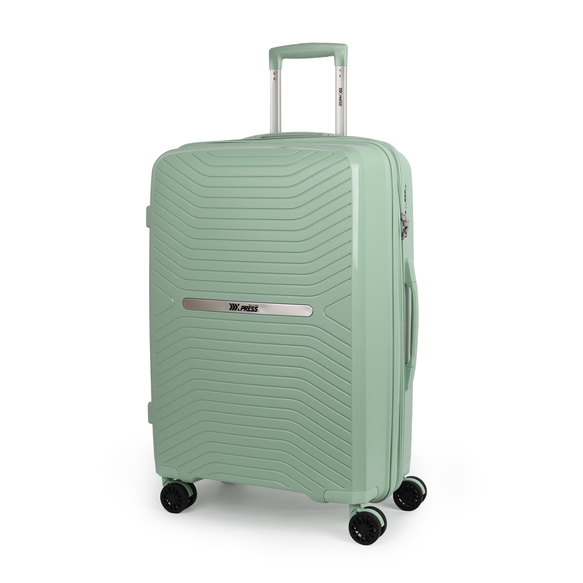 New York XPress 13804,3 Piece Luggage Set w/TSA LOCK,PC Hardside Suitcase Set w/Double Spinner Wheels,Expandable 20%,Luggage Sets,Lightweight Rolling Suitcase for Men/Women（20in/25in/29in）