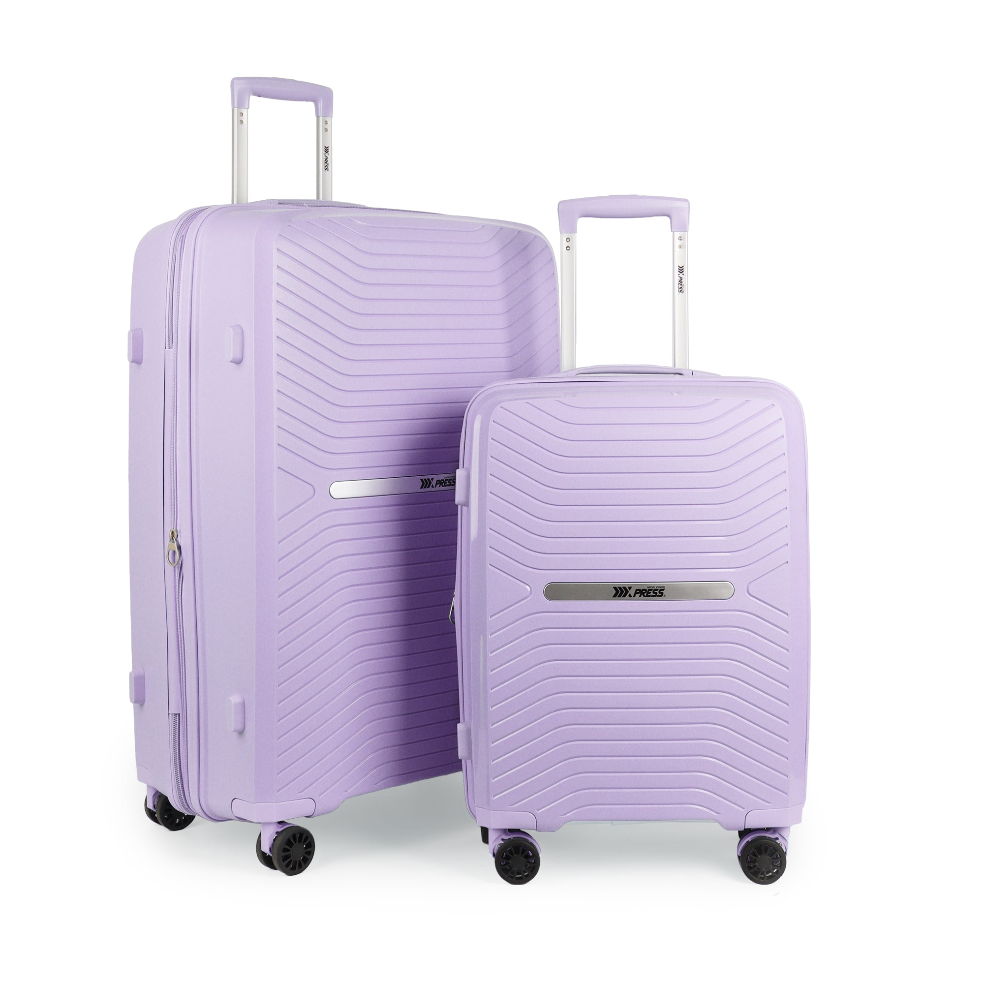 New York XPress 13804,3 Piece Luggage Set w/TSA LOCK,PC Hardside Suitcase Set w/Double Spinner Wheels,Expandable 20%,Luggage Sets,Lightweight Rolling Suitcase for Men/Women（20in/25in/29in）