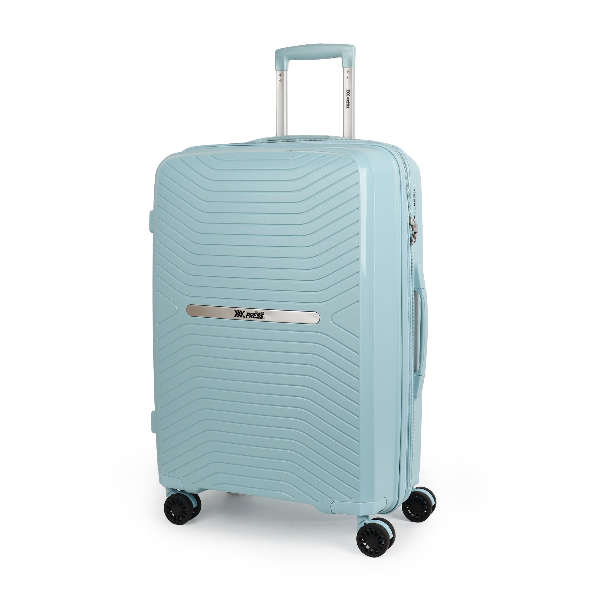 New York XPress 13804,3 Piece Luggage Set w/TSA LOCK,PC Hardside Suitcase Set w/Double Spinner Wheels,Expandable 20%,Luggage Sets,Lightweight Rolling Suitcase for Men/Women（20in/25in/29in）