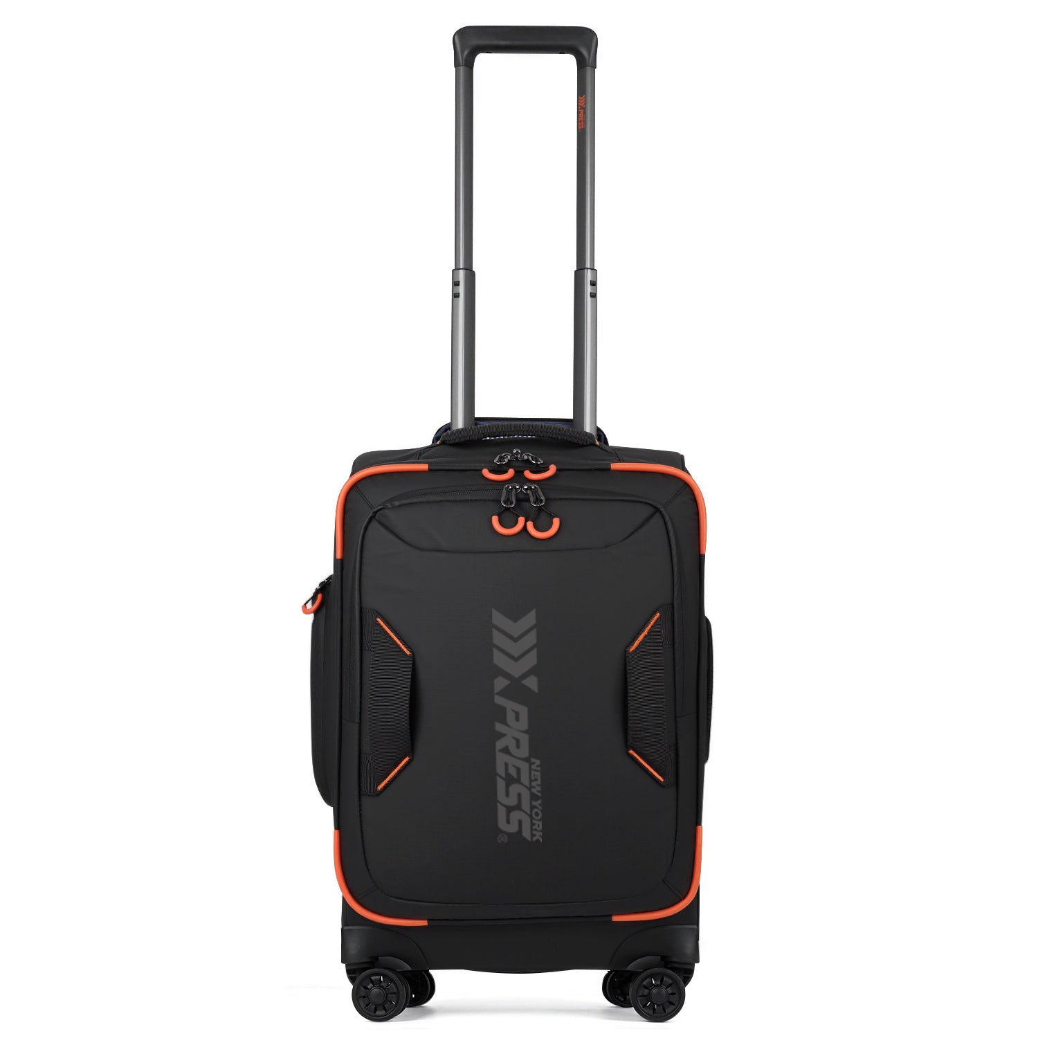 New York XPress TA-8353,20" Luggage, 24in/28in Softside Suitcase w/Double Spinner Wheels, Waterproof,Lightweight Rolling Suitcases for Men/Women