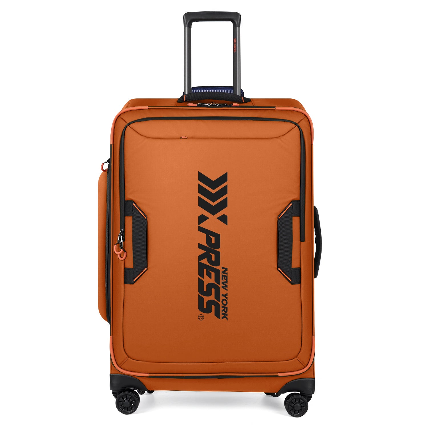 New York XPress TA-8353,20" Luggage, 24in/28in Softside Suitcase w/Double Spinner Wheels, Waterproof,Lightweight Rolling Suitcases for Men/Women