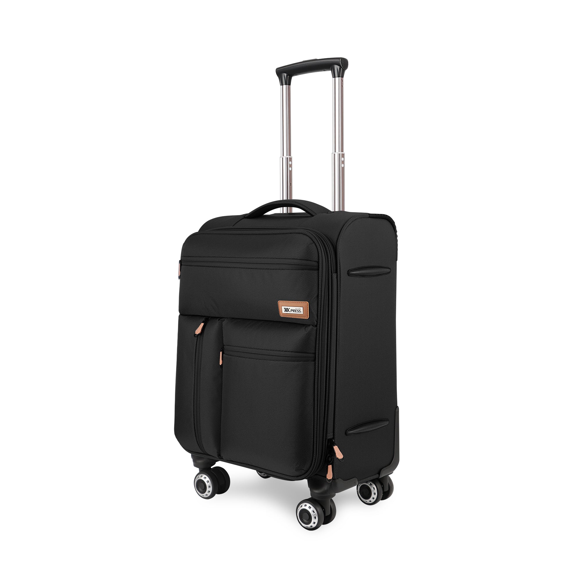 New York XPress XJ 1901,20in/26in/30in Softside Expandable Rolling Luggage w/TSA LOCK and Double Spinner Wheels,Lightweight Suitcases for Men Women