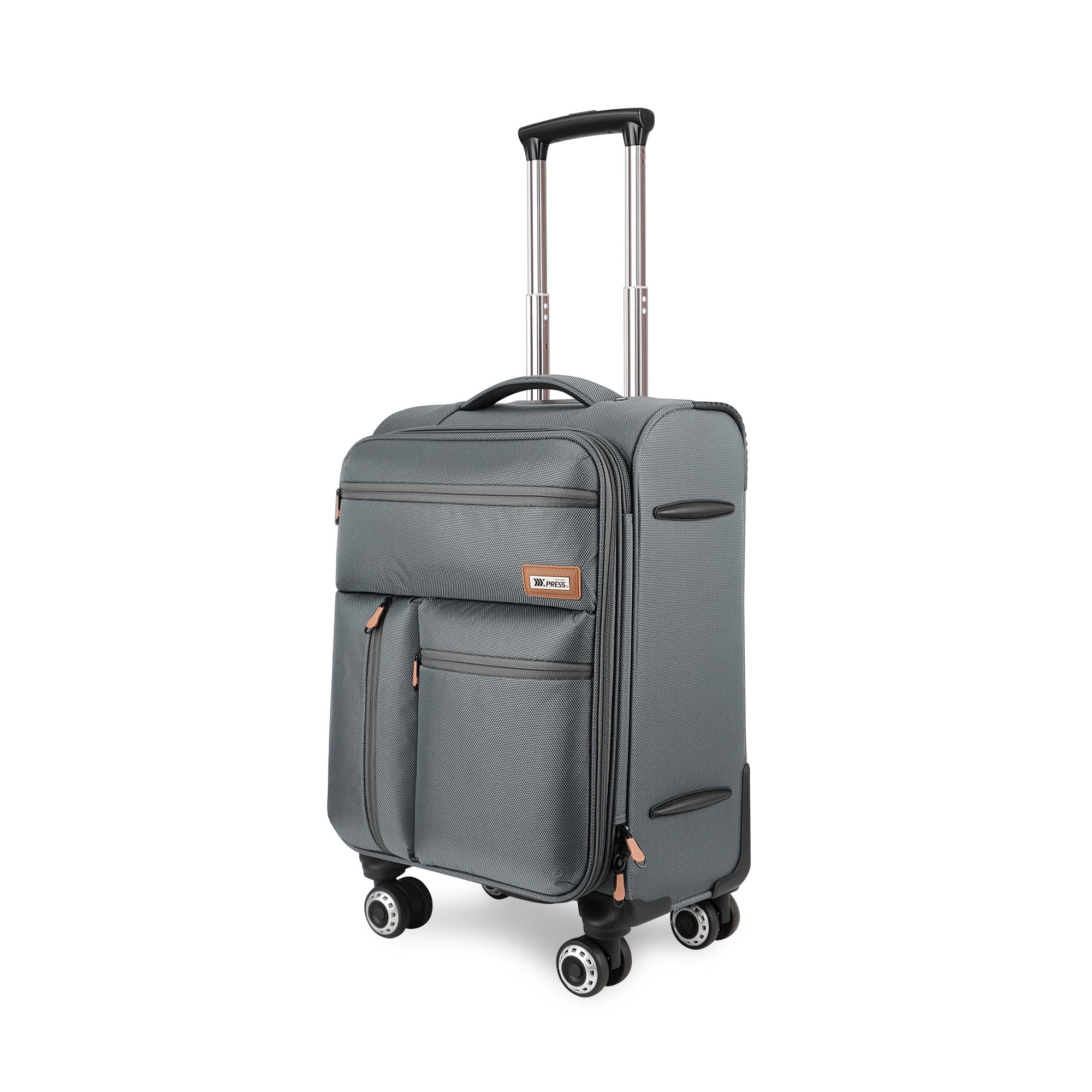 New York XPress XJ 1901,20in/26in/30in Softside Expandable Rolling Luggage w/TSA LOCK and Double Spinner Wheels,Lightweight Suitcases for Men Women
