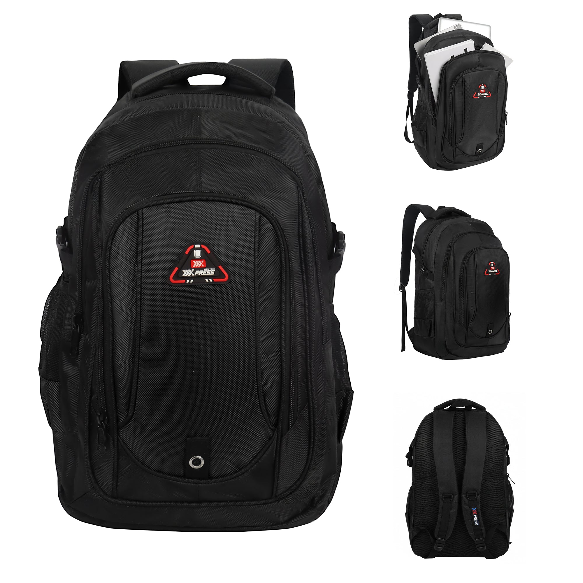 New York XPress 8160 Laptop Backpack for Men Women with 45 Liters Large Capacity,15.6 inch Laptop Computer Bag Travel Backpack,Water Resistant