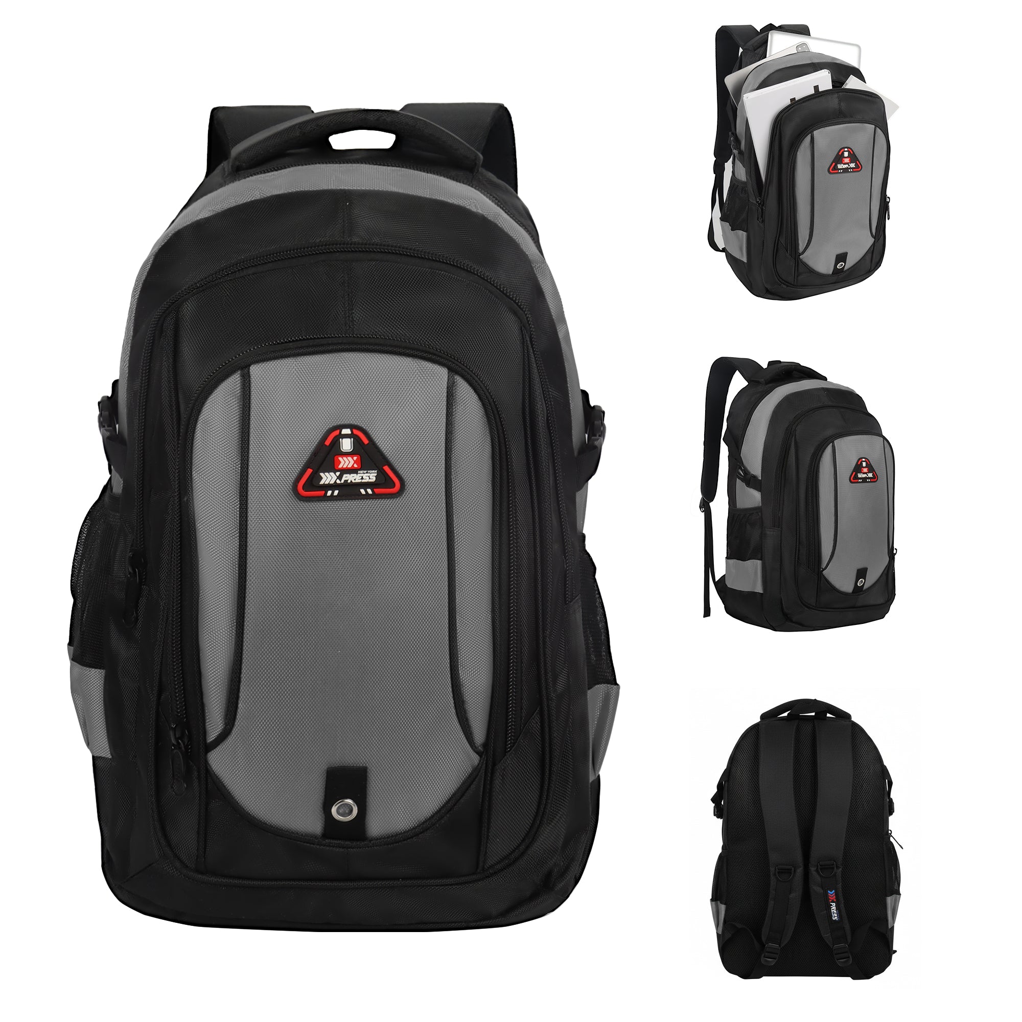 New York XPress 8160 Laptop Backpack for Men Women with 45 Liters Large Capacity,15.6 inch Laptop Computer Bag Travel Backpack,Water Resistant