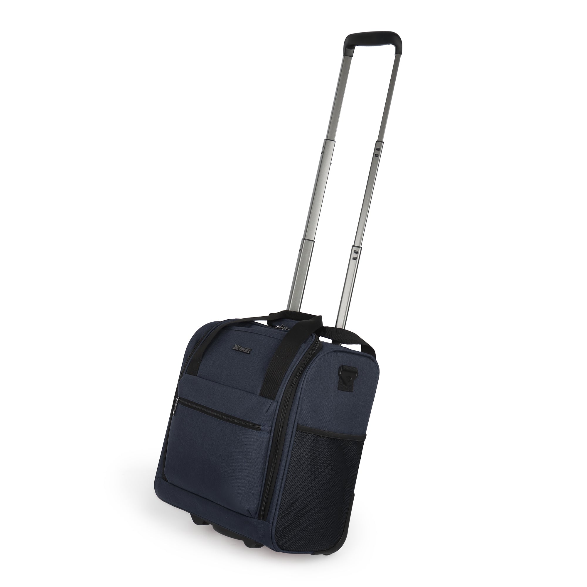 New York XPress TA-13-16,16'' Softside Carry-On Luggage for Airplane,3-in-1 Underseat Carry On Luggage with Wheels,Rolling Suitcase for Men/Women