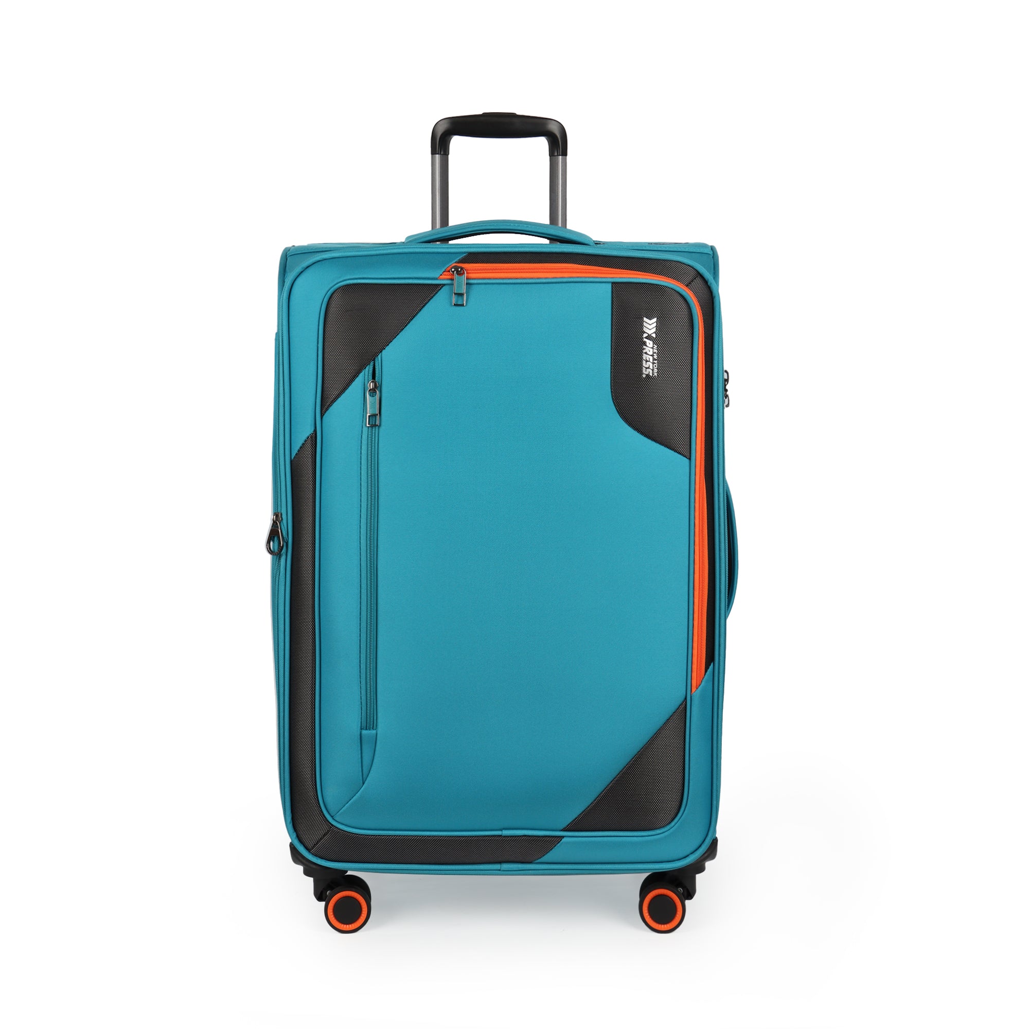 New York XPress WD-8818 Single Suitcase 20''/26''/30'',Softside Suitcase with TSA LOCK,Expandable 20% Luggage with Spinner Wheels,Tear-Resistant