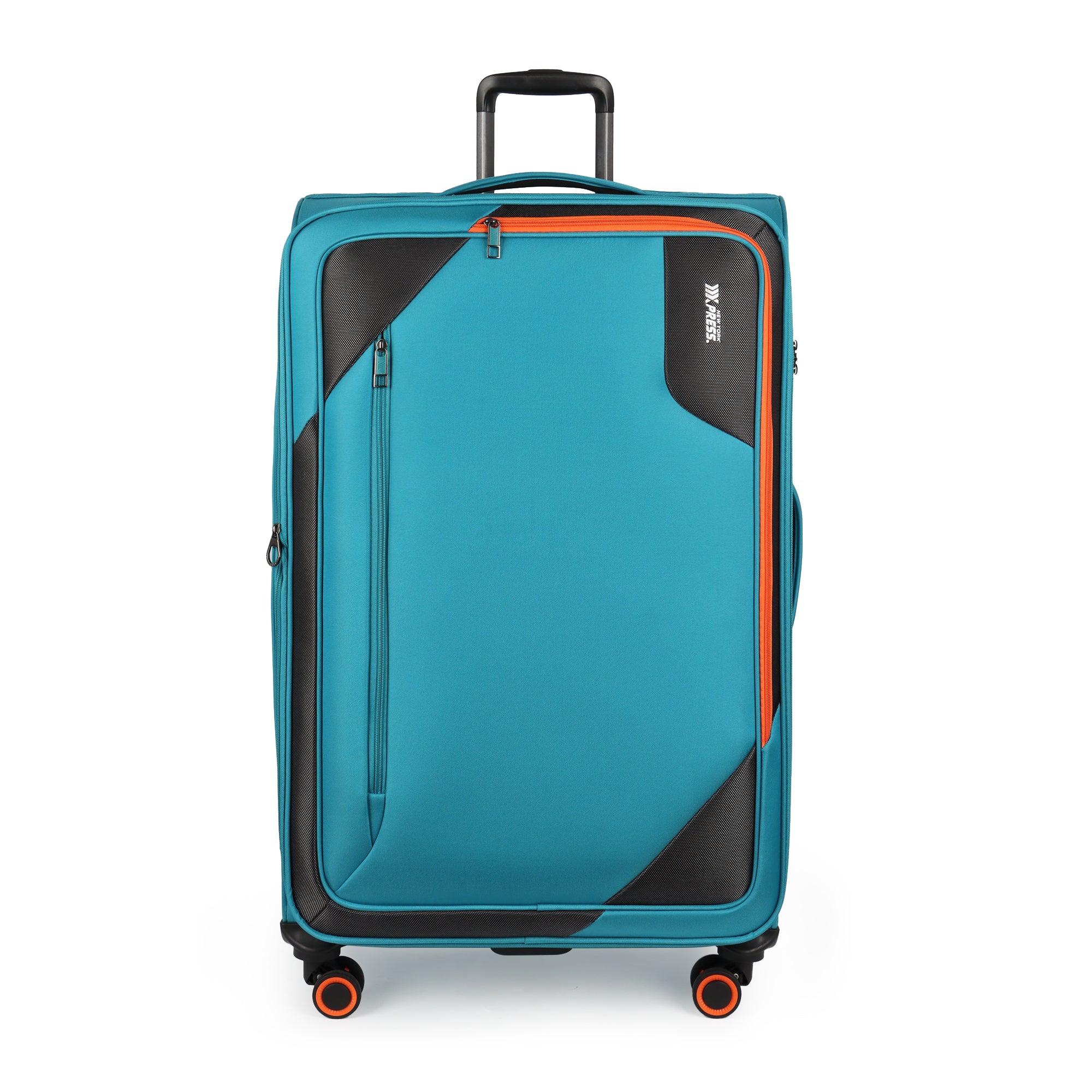 New York XPress WD-8818 Single Suitcase 20''/26''/30'',Softside Suitcase with TSA LOCK,Expandable 20% Luggage with Spinner Wheels,Tear-Resistant