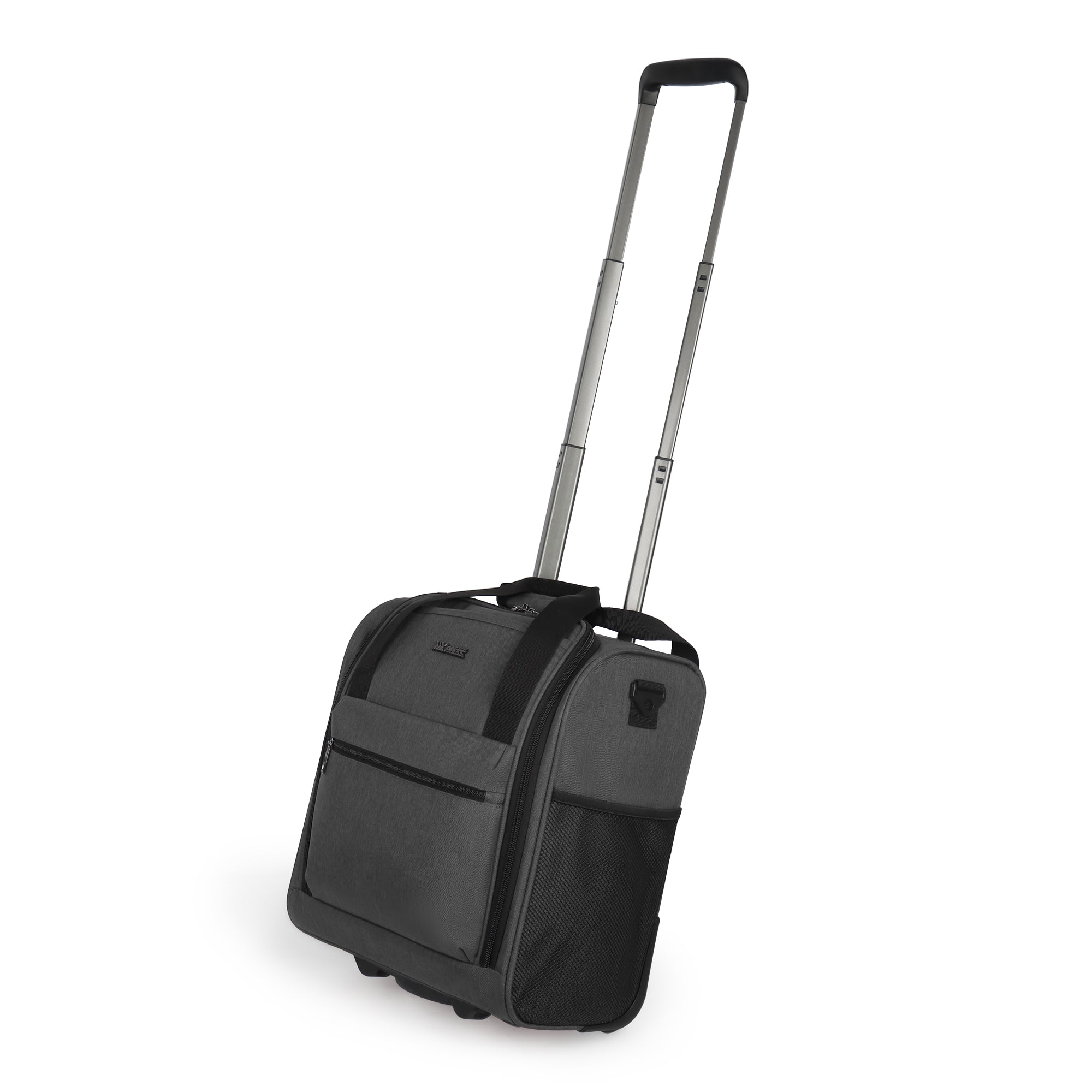 New York XPress TA-13-16,16'' Softside Carry-On Luggage for Airplane,3-in-1 Underseat Carry On Luggage with Wheels,Rolling Suitcase for Men/Women