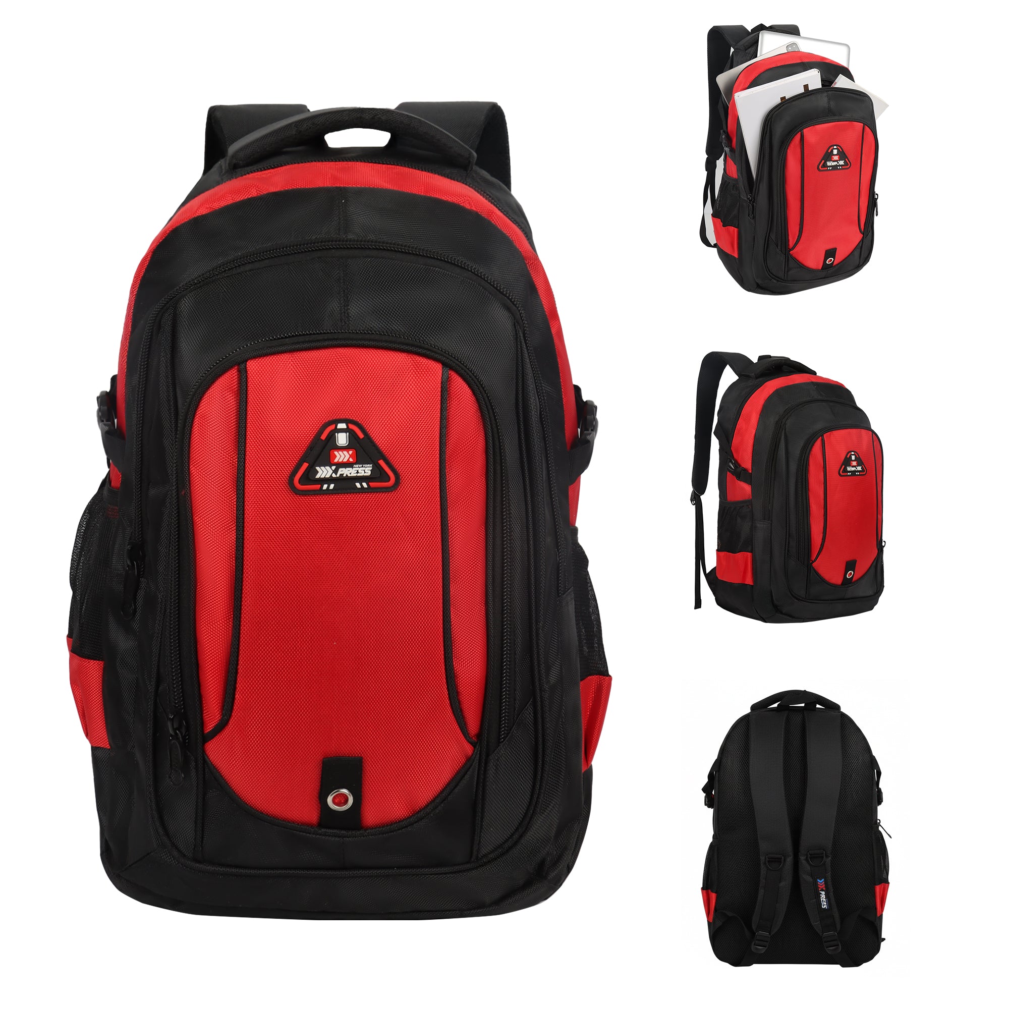 New York XPress 8160 Laptop Backpack for Men Women with 45 Liters Large Capacity,15.6 inch Laptop Computer Bag Travel Backpack,Water Resistant