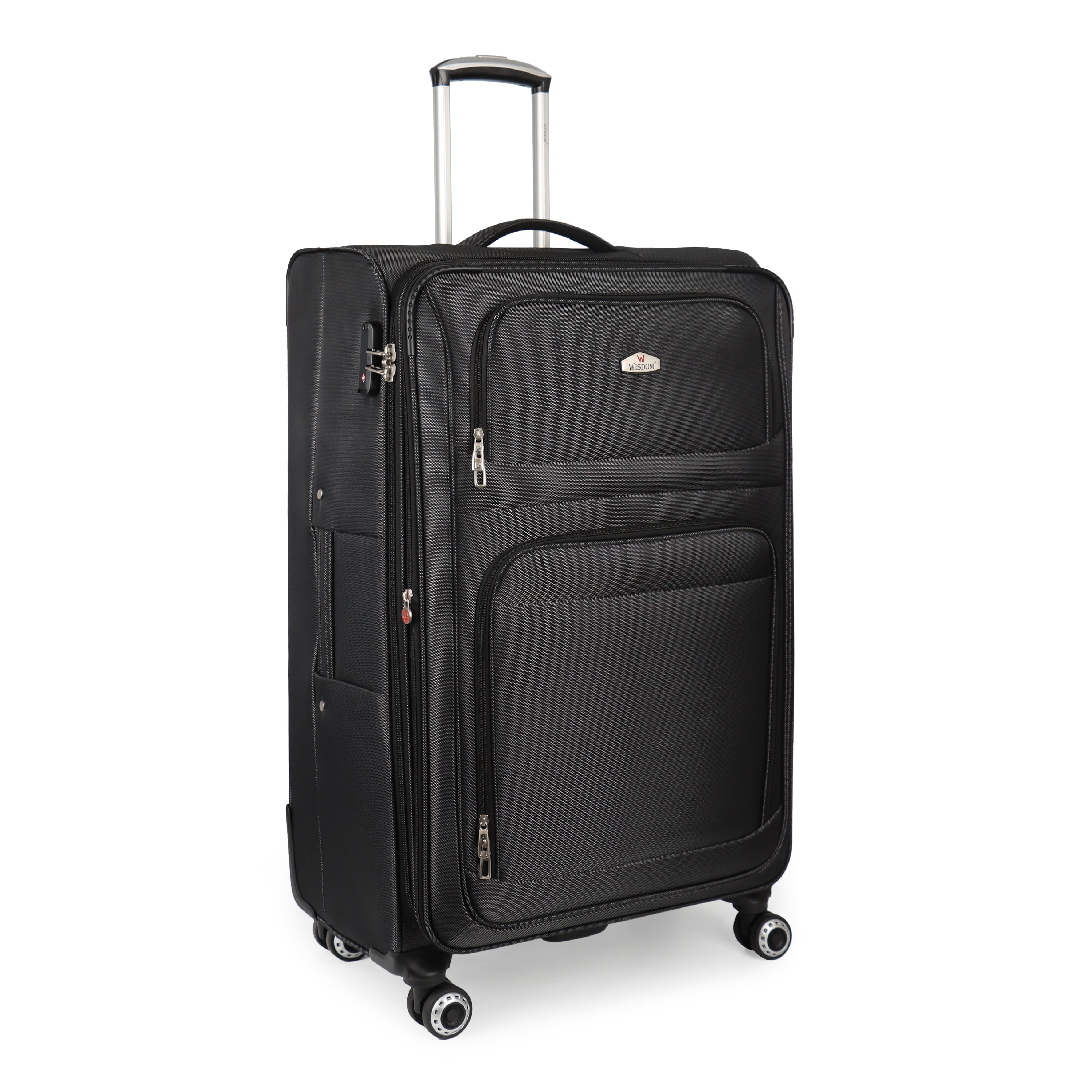 New York XPress WD-1622,20 inch  Carry on Luggage,26in/30in Softside Suitcase with Combination LOCK,Expandable Luggage,Lightweight Rolling Suitcases
