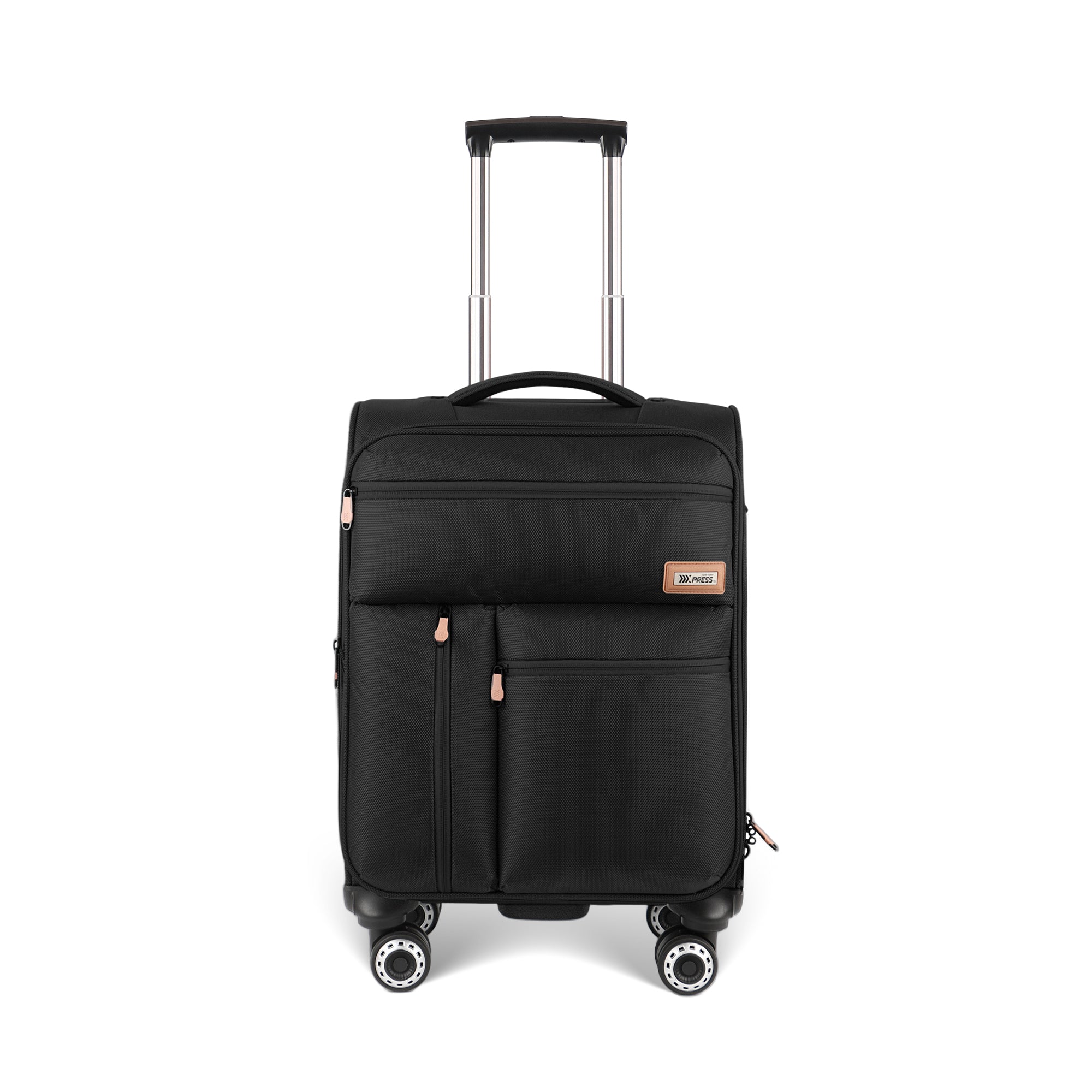 New York XPress XJ 1901,20in/26in/30in Softside Expandable Rolling Luggage w/TSA LOCK and Double Spinner Wheels,Lightweight Suitcases for Men Women
