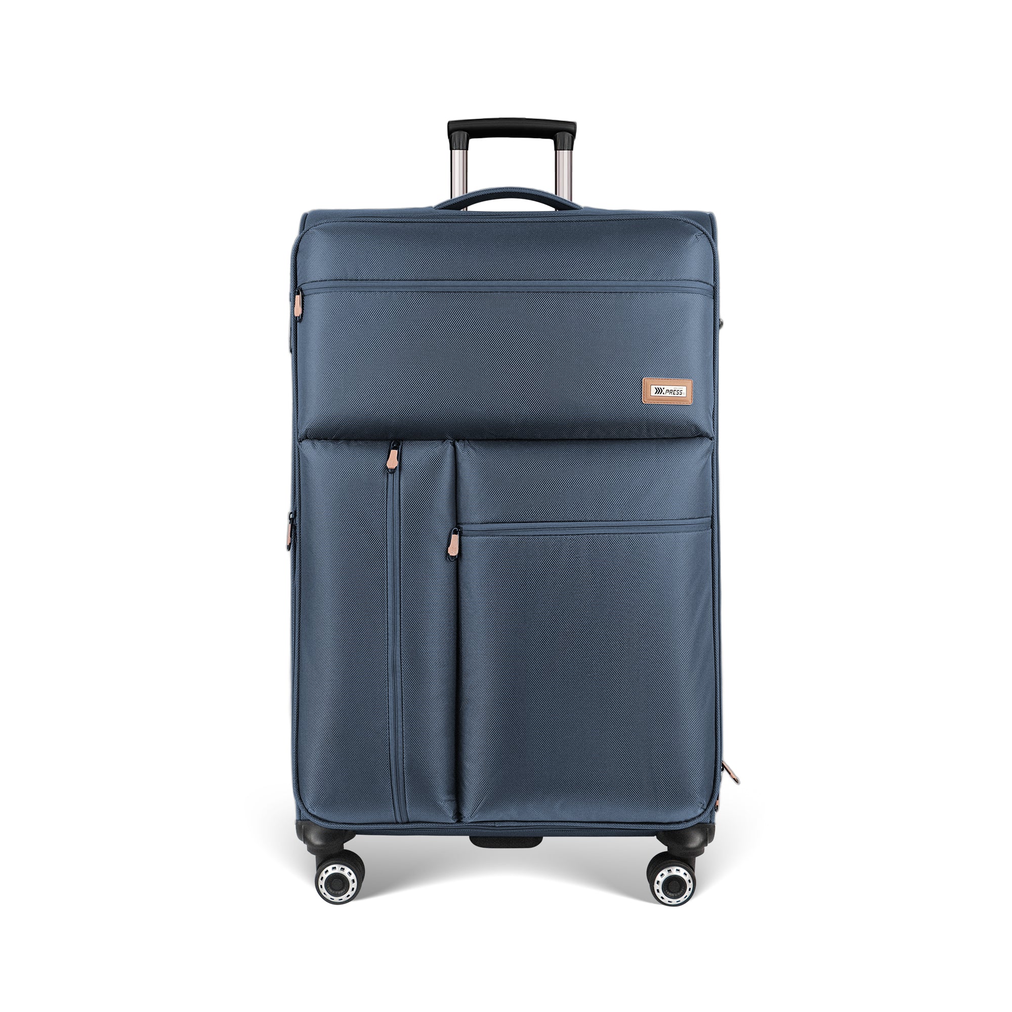 New York XPress XJ 1901,20in/26in/30in Softside Expandable Rolling Luggage w/TSA LOCK and Double Spinner Wheels,Lightweight Suitcases for Men Women