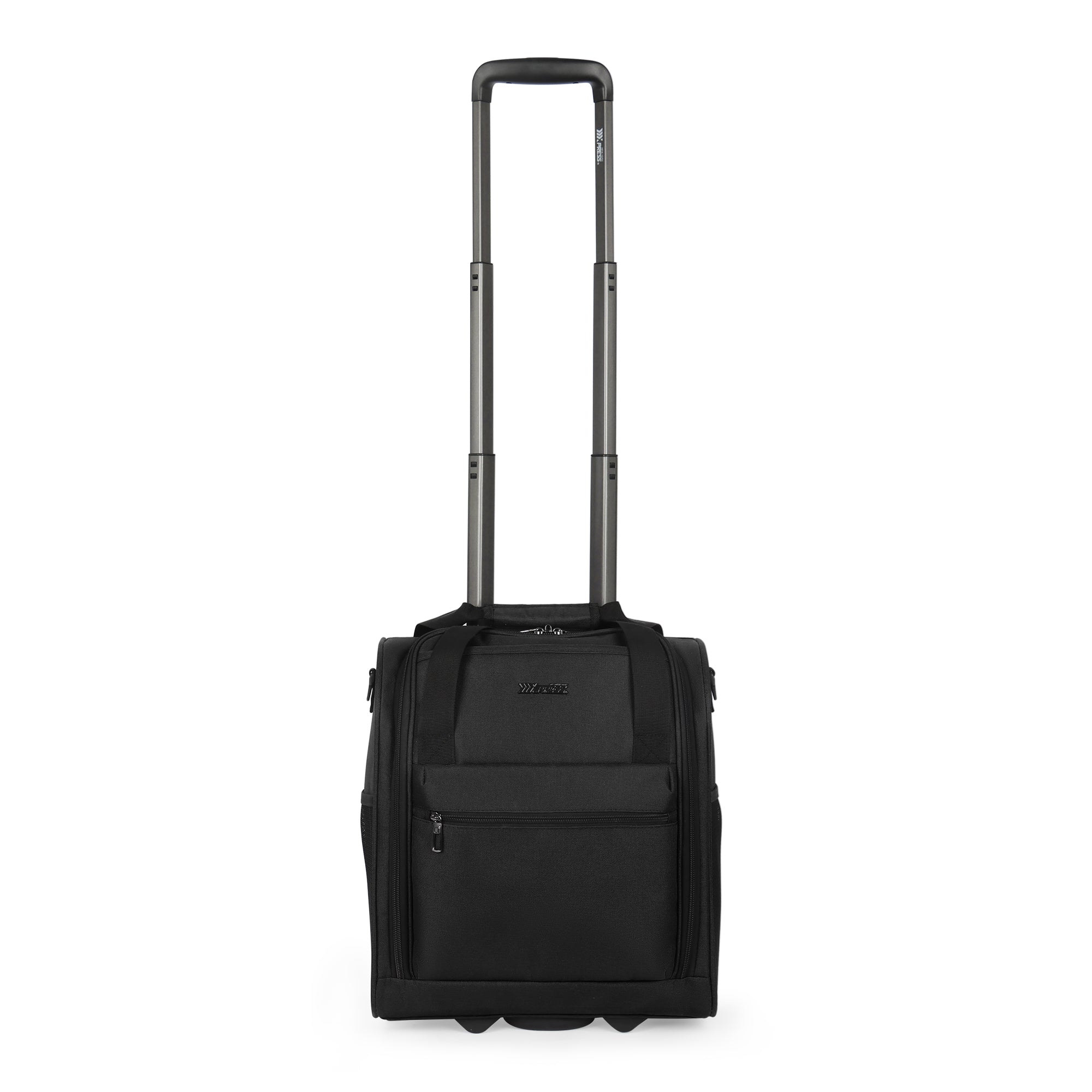 New York XPress TA-13-16,16'' Softside Carry-On Luggage for Airplane,3-in-1 Underseat Carry On Luggage with Wheels,Rolling Suitcase for Men/Women