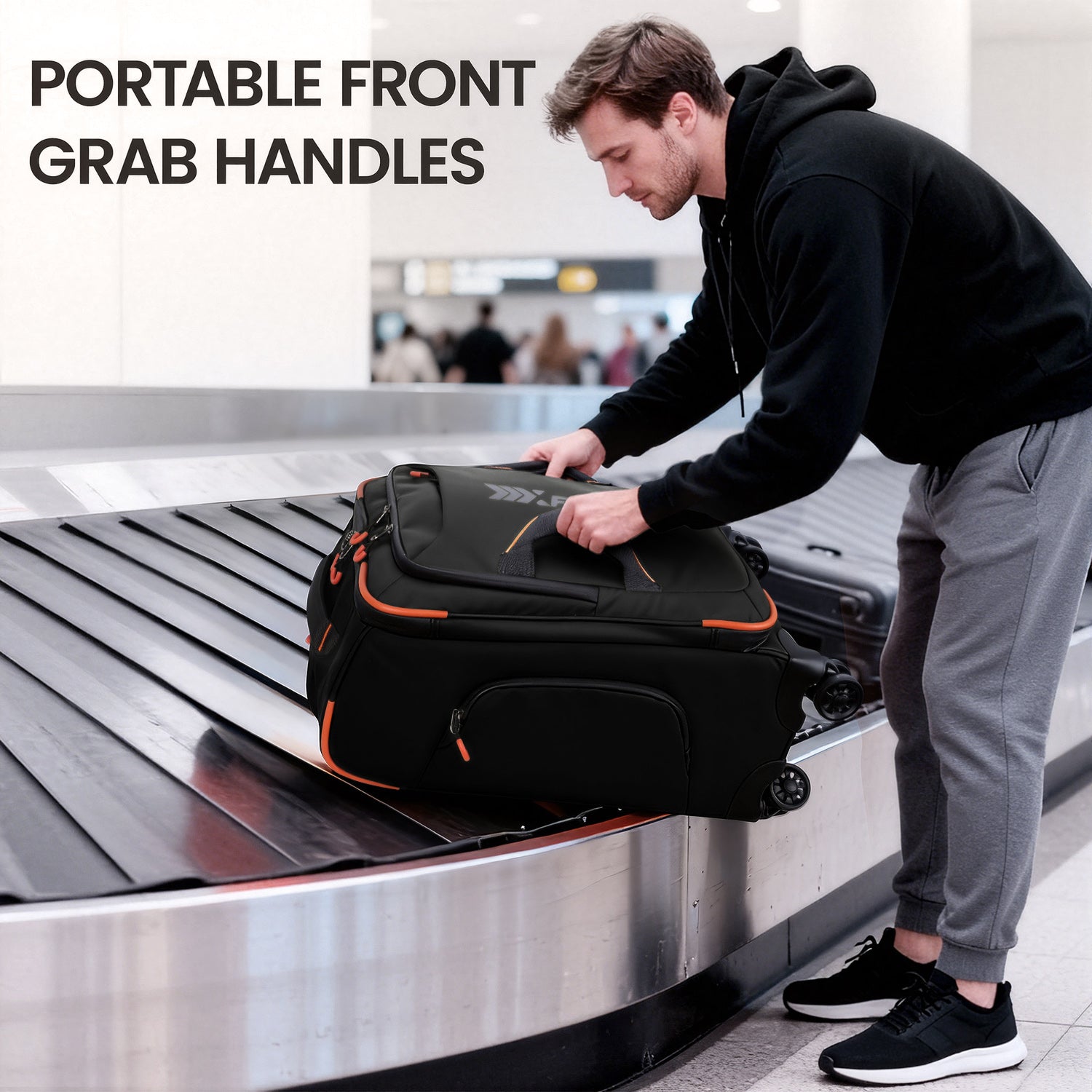 New York XPress TA-8353,20" Luggage, 24in/28in Softside Suitcase w/Double Spinner Wheels, Waterproof,Lightweight Rolling Suitcases for Men/Women
