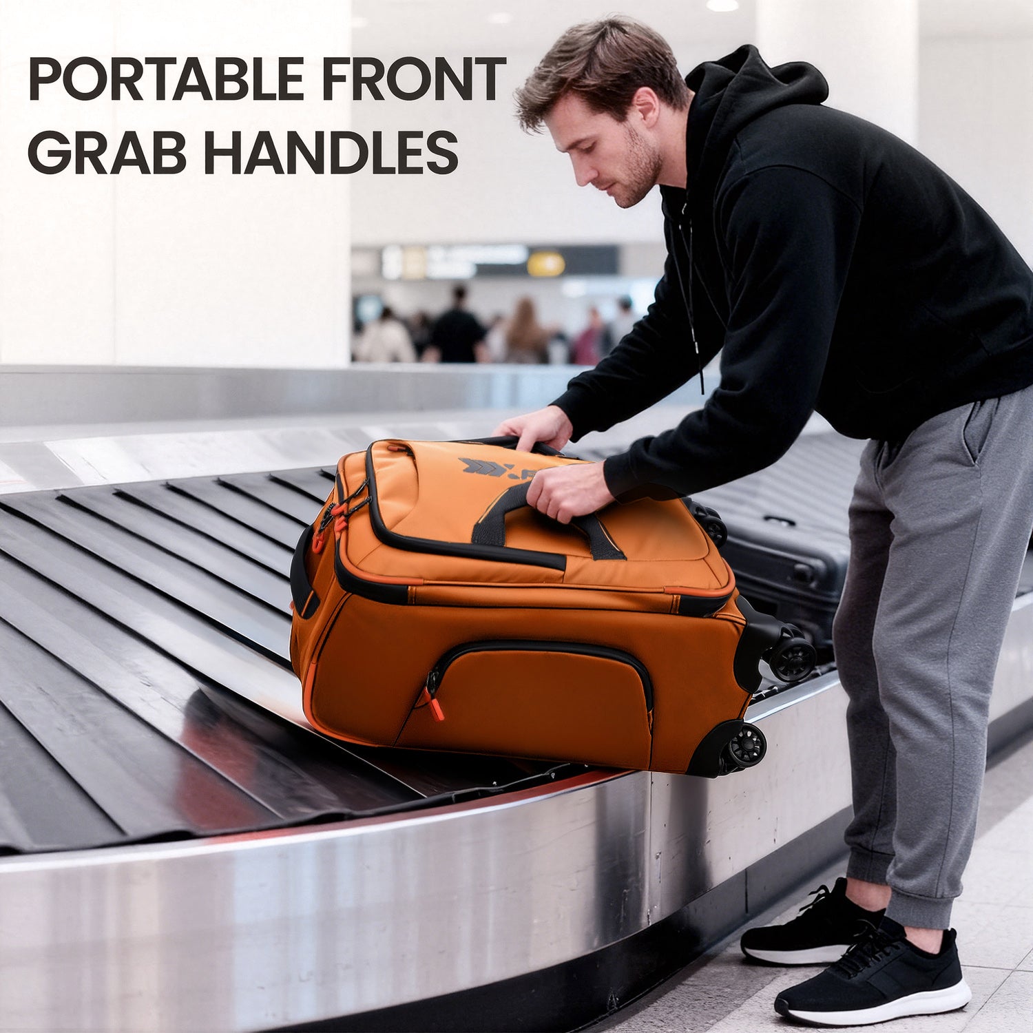 New York XPress TA-8353,20" Luggage, 24in/28in Softside Suitcase w/Double Spinner Wheels, Waterproof,Lightweight Rolling Suitcases for Men/Women