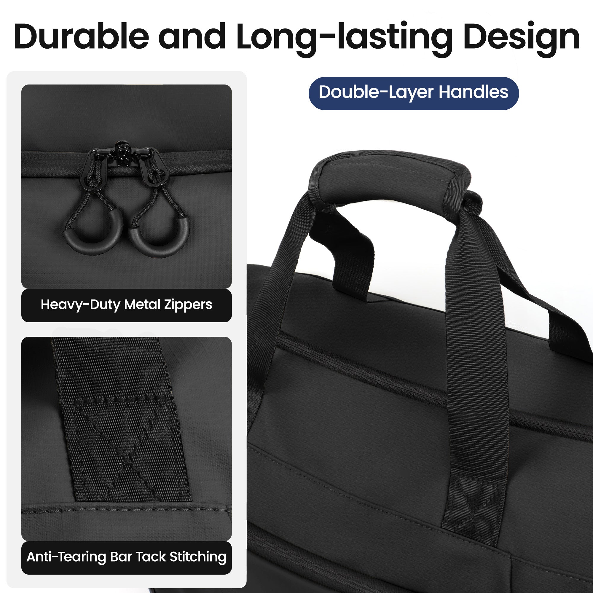 New York XPress GB-261, 2 in 1 Convertible Garment Bag for Travel,Carry on Garment Duffel Bag with Shoulder Strap,Hanging Suit Compartment,Duffle Bag