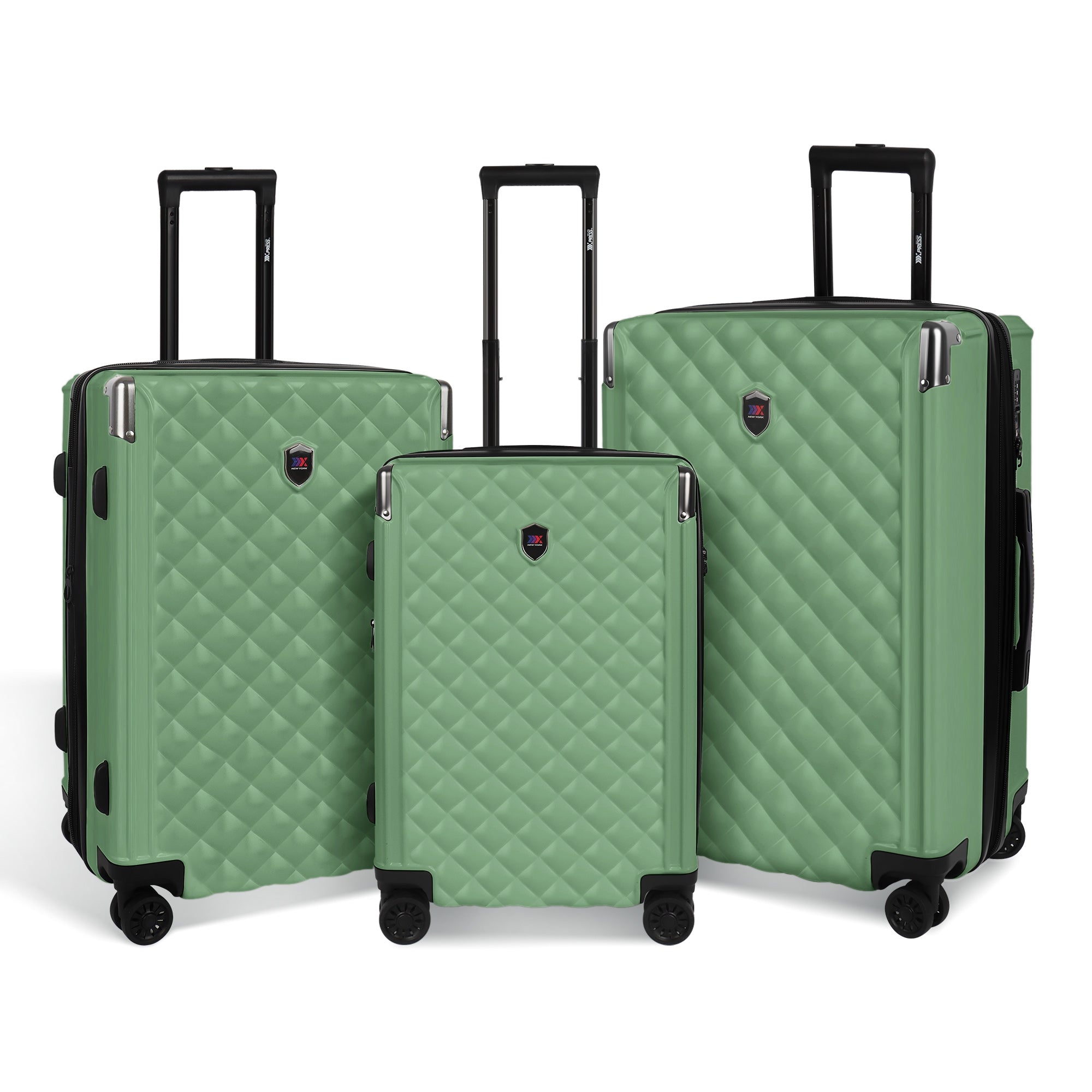 WD-576-Luggage Sets 3 Piece（20/24/28in） PC Hardshell Suitcases