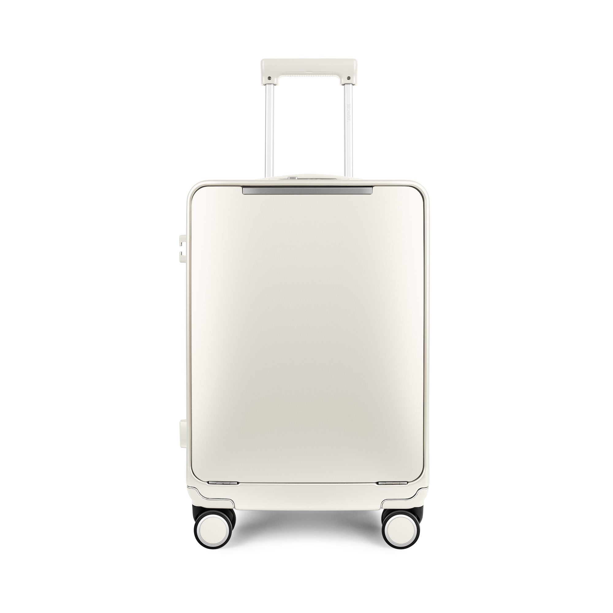 New York XPress LA-266, 20'' Carry on Luggage with Front Pocket & Cup Holder,Suitcase with Aluminum Frame,PC Hard Shell Suitcases w/TSA LOCK
