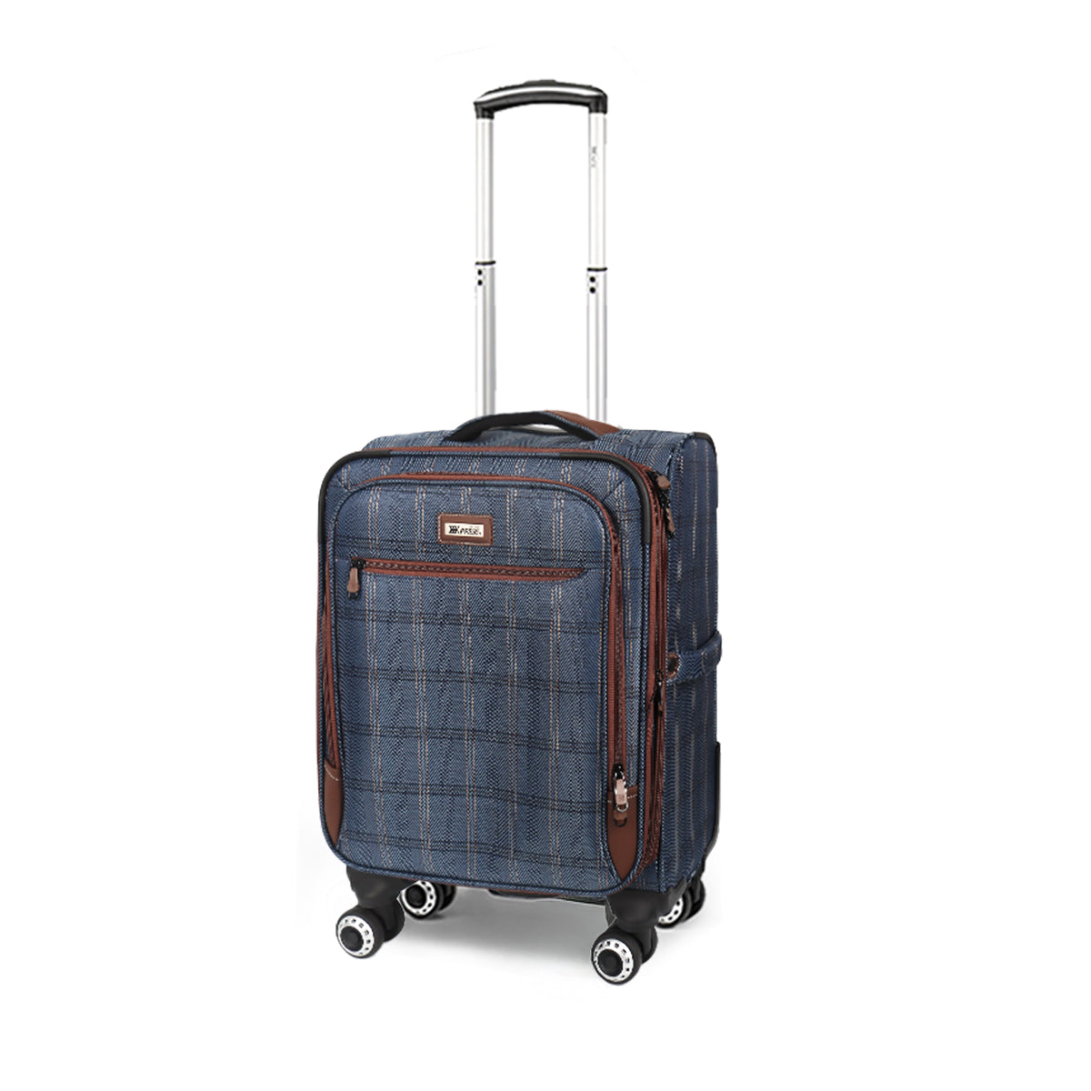 New York XPress XJ-2511-20'' Carry on Suitcase,26in/30in Softside Luggage w/TSA LOCK-Travel Luggage for Men Women