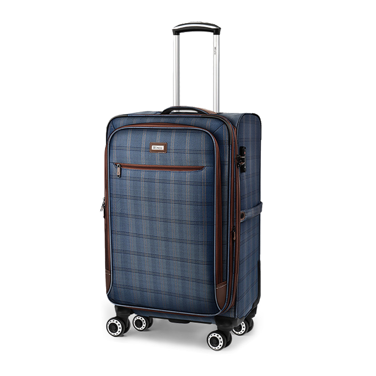 New York XPress XJ-2511-20'' Carry on Suitcase,26in/30in Softside Luggage w/TSA LOCK-Travel Luggage for Men Women