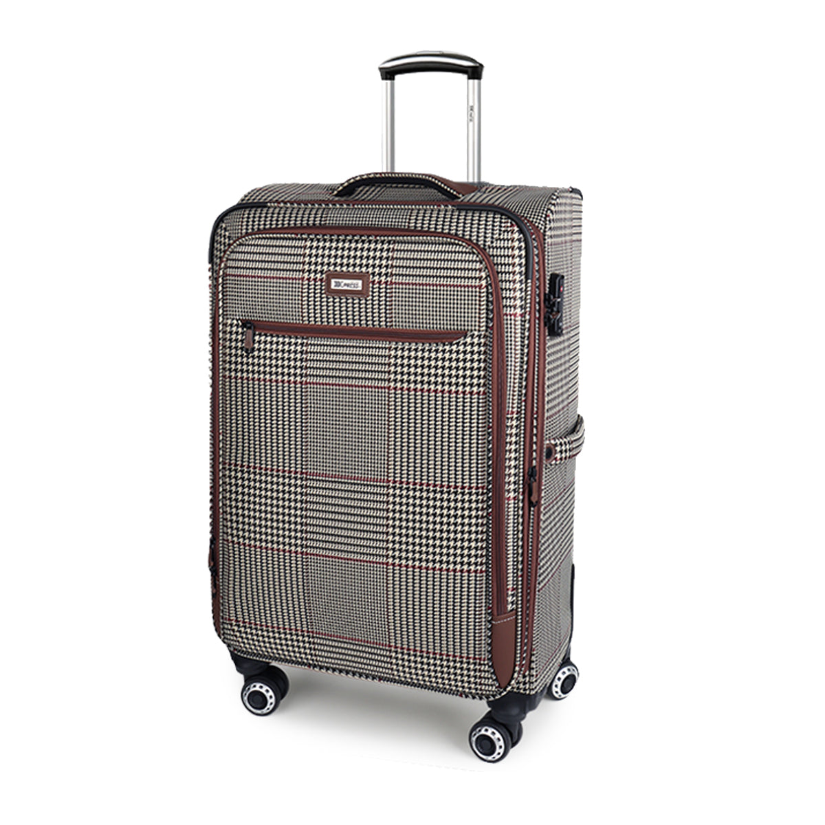 New York XPress XJ-2511-20'' Carry on Suitcase,26in/30in Softside Luggage w/TSA LOCK-Travel Luggage for Men Women