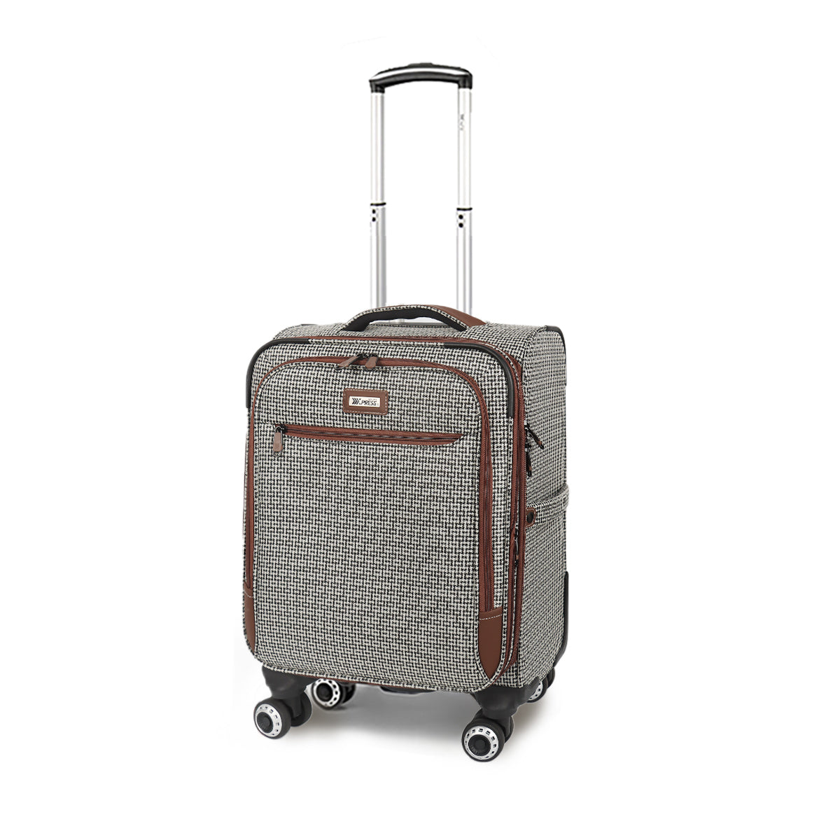 New York XPress XJ-2511-20'' Carry on Suitcase,26in/30in Softside Luggage w/TSA LOCK-Travel Luggage for Men Women