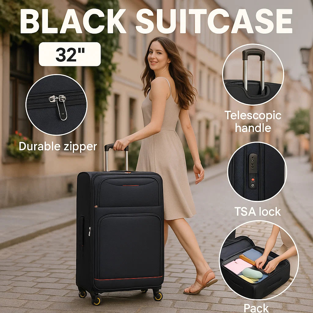 NEW YORK XPRESS WD-327 4 PIECE LUGGAGE  (20"24"28"32)