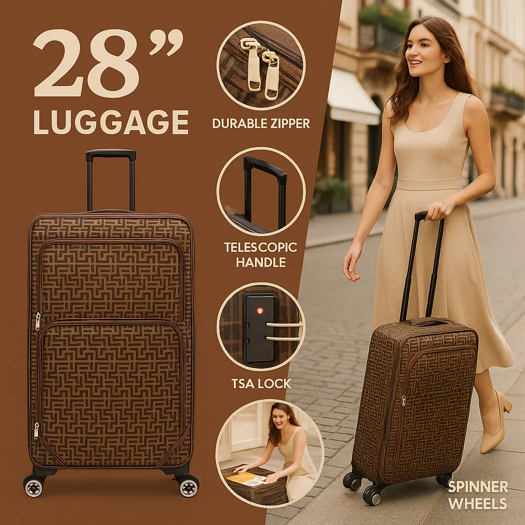 NEW YORK XPRESS XH-2601 SOFT LUGGAGE 5 PIECE (20" 26" 28" 30" 32")