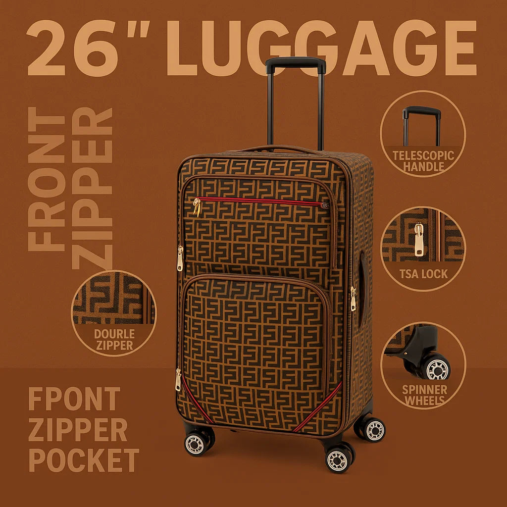 NEW YORK XPRESS XH-2601 SOFT LUGGAGE 5 PIECE (20" 26" 28" 30" 32")