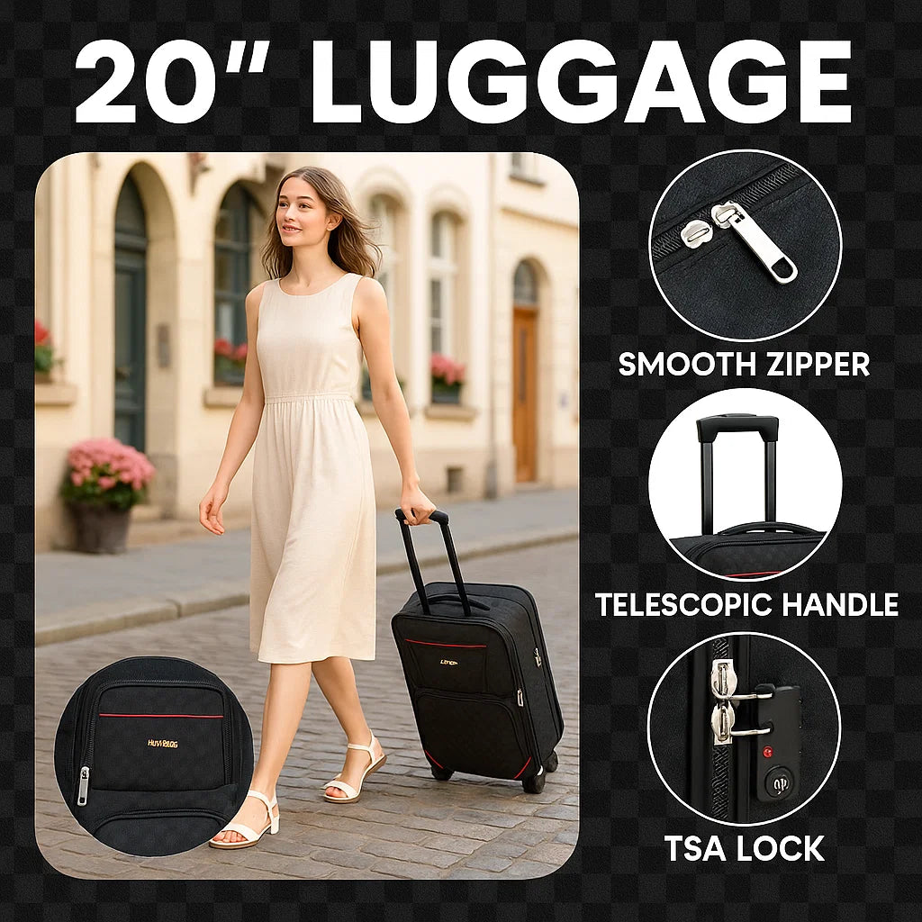 NEW YORK XPRESS XH-2601 SOFT LUGGAGE 5 PIECE (20" 26" 28" 30" 32")